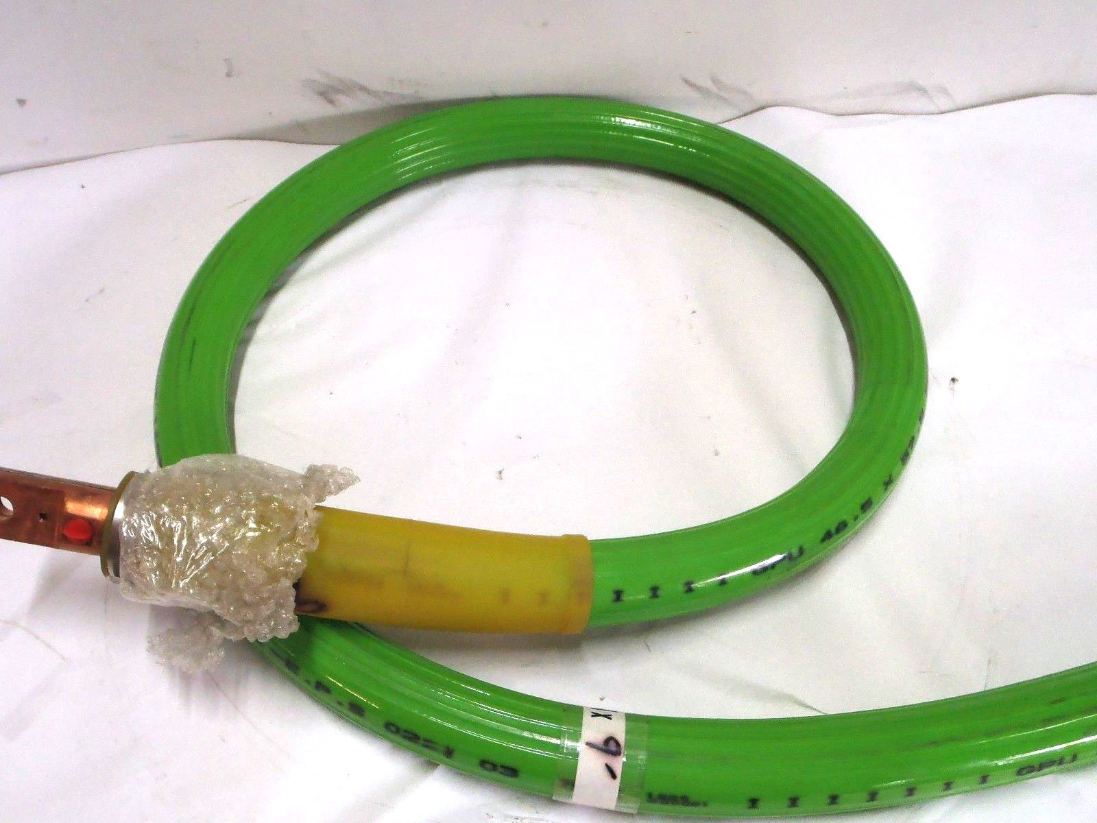 Leoni 500-MCM X 9 Water Cooled Robot Cable Made in USA Reinforced Ends - Maverick Industrial Sales