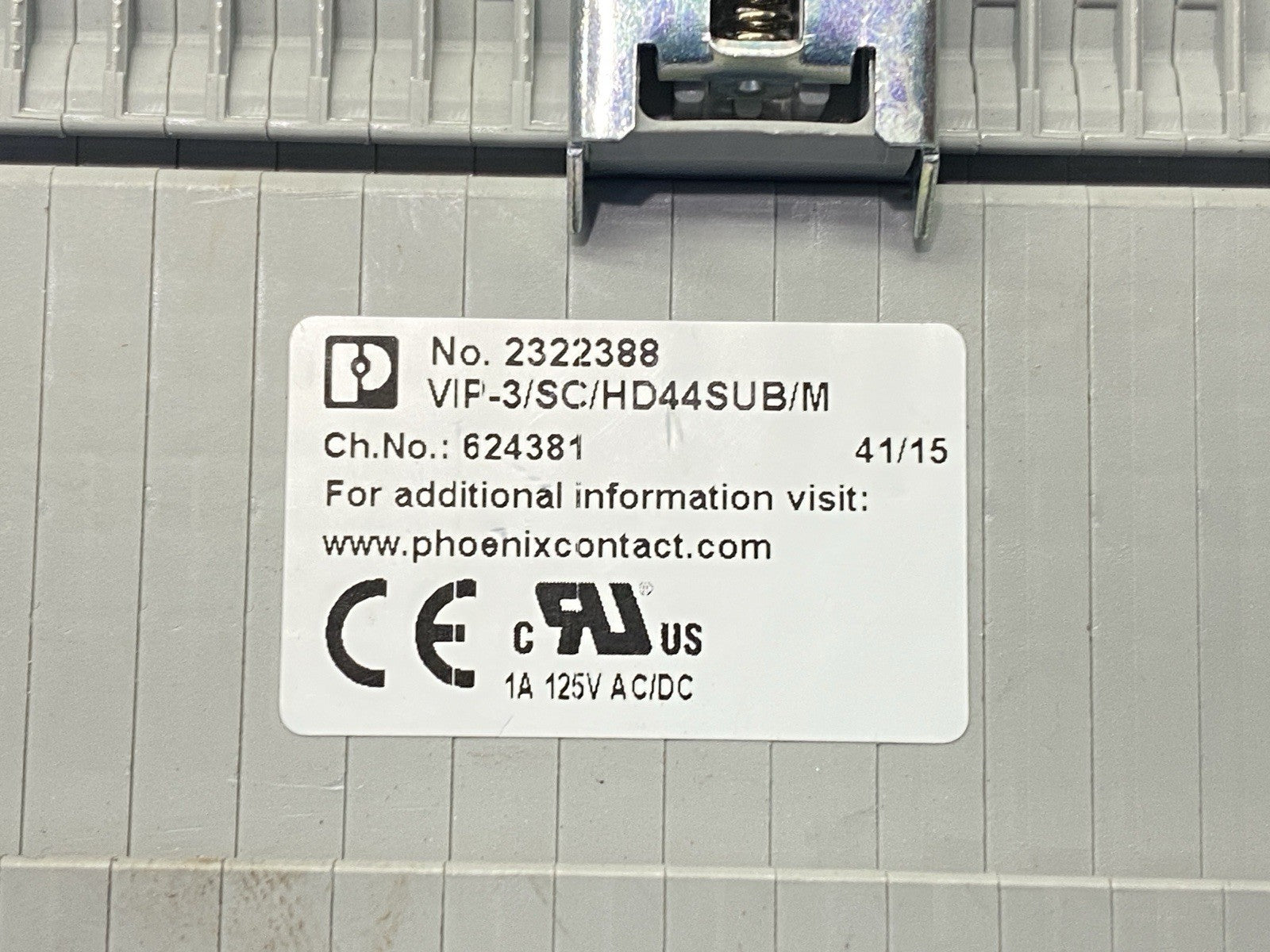 VIP-3/SC/HD44SUB/M | Phoenix Contact VARIOFACE Terminal Board Module 2322388 - Used - Maverick Industrial Sales