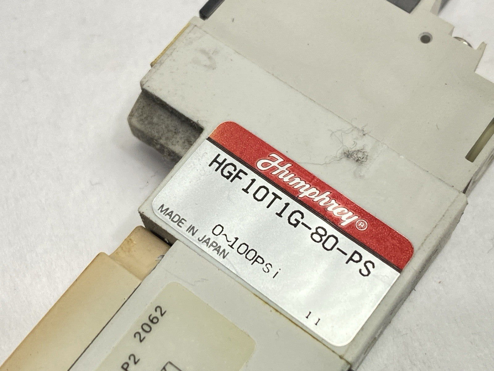 HGF10T1G-80-PS | Humphrey Pneumatic Air Valve 0-100PSI - Used - Maverick Industrial Sales