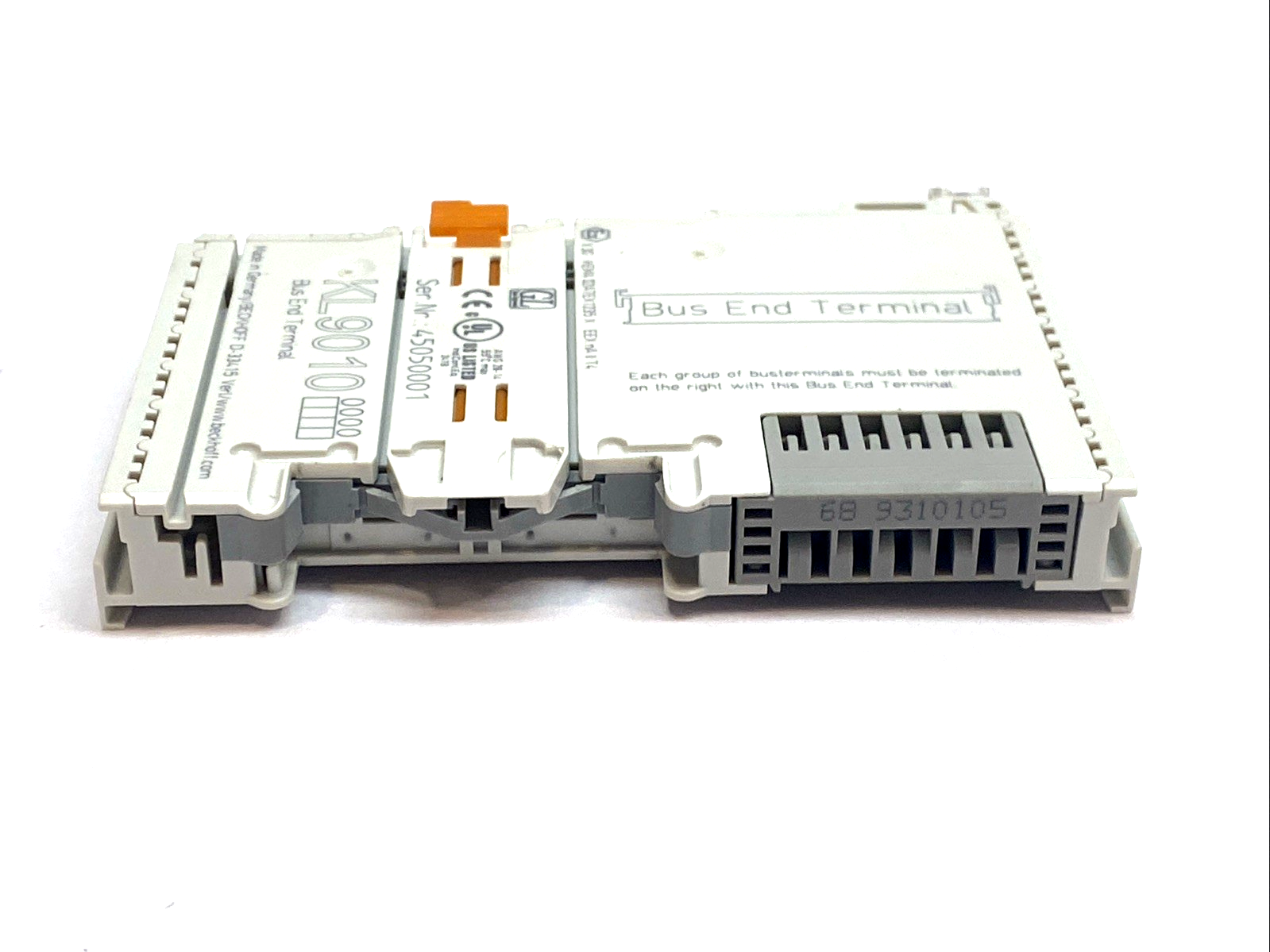 KL9010 | Beckhoff Bus End Terminal K‑Bus End Module for KL Series I/O LOT OF 2 - Used - Maverick Industrial Sales