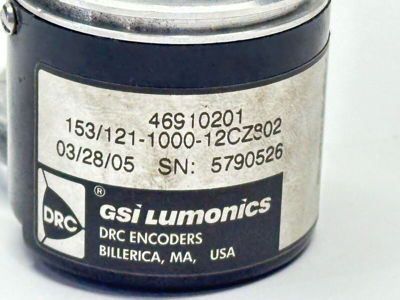 GSI Lumonics DRC Encoders 153/121-1000-12CZ802 Rotary Encoder 46910201 - Maverick Industrial Sales