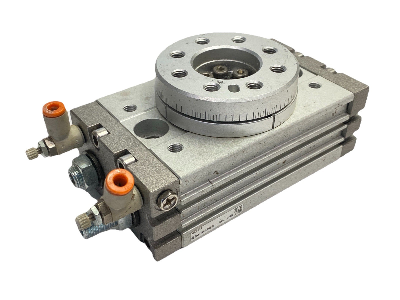 SMC MSQB20A Pneumatic Rotary Table 190 Degree Rotation - Maverick Industrial Sales