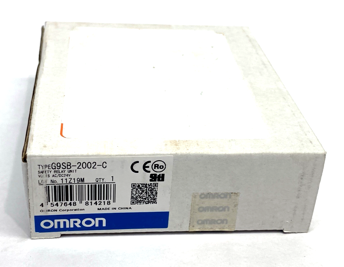 Omron G9SB-2002-C Safety Relay Unit 24V DPST-NO - Maverick Industrial Sales