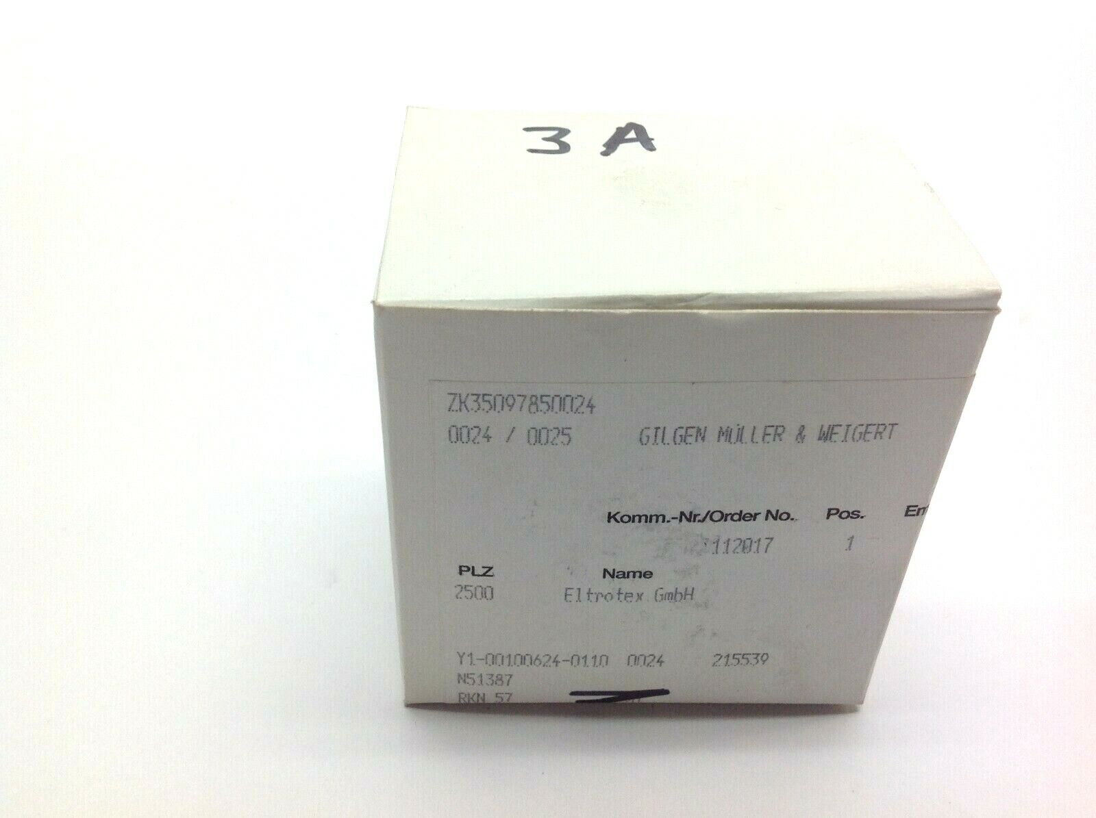 Neuberger RKN57 2.5A Panel Ammeter - Maverick Industrial Sales