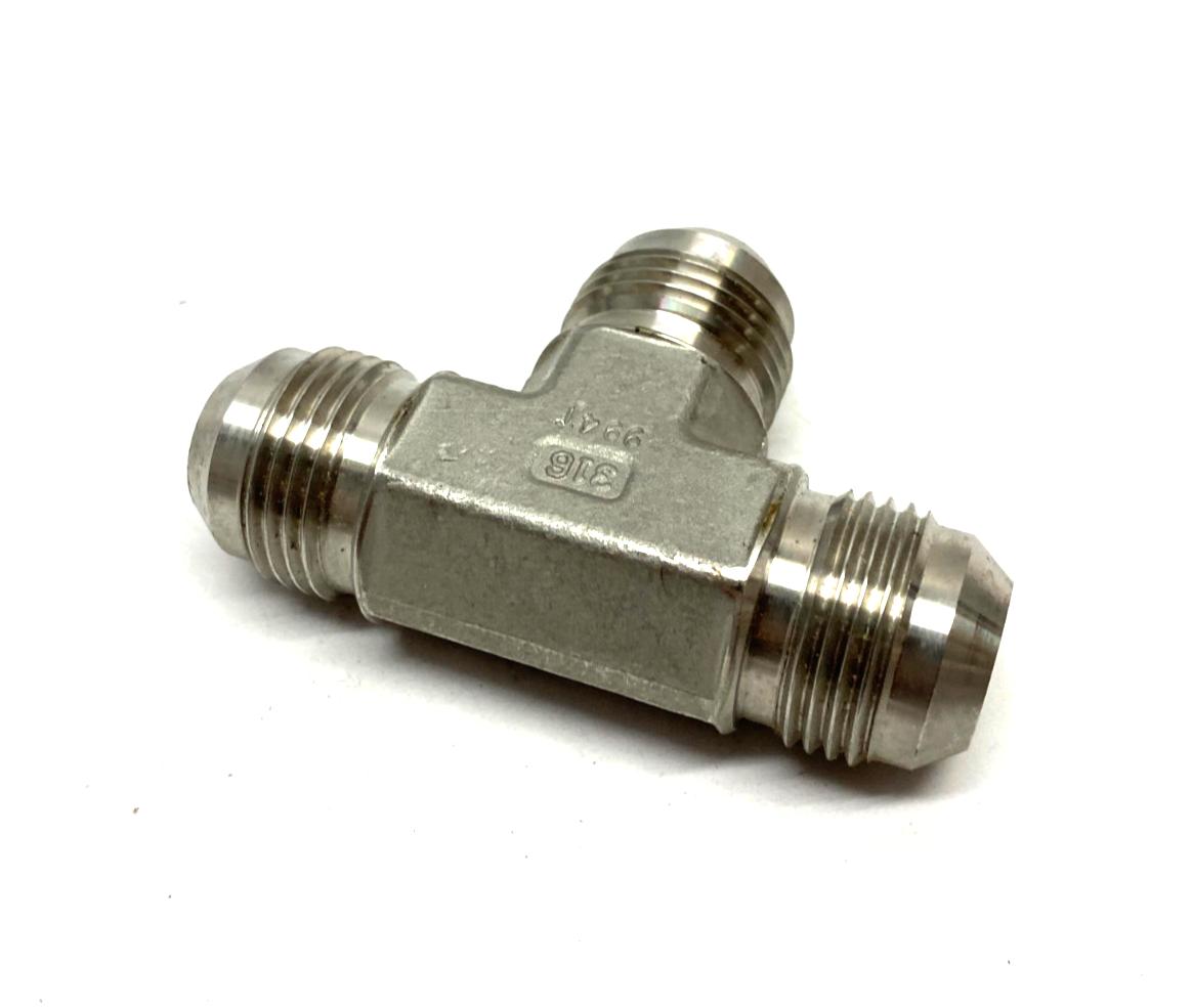 Parker 12 JTX-S Triple-Lok® 37° Flare JIC Union Tee Tube Fitting - Maverick Industrial Sales