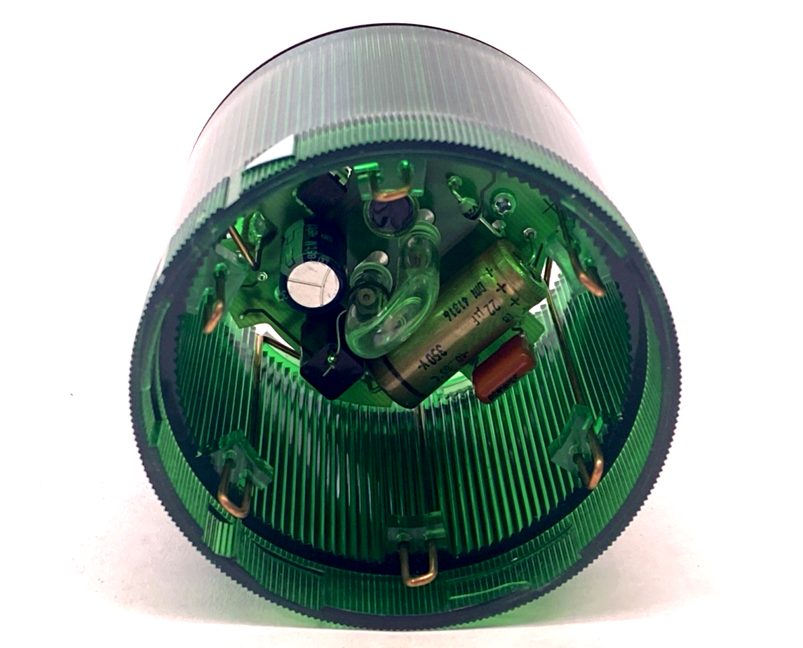 Werma 84220055 Tower/Stack Light Module, Flashing Green, 24VDC - Maverick Industrial Sales