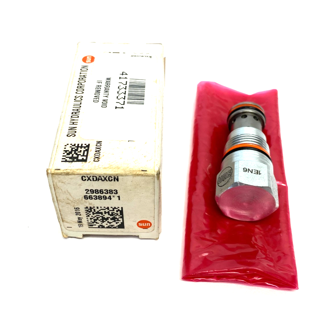 Sun Hydraulics CXDAXCN Nose-to-Side Free Flow Check Valve - Maverick Industrial Sales
