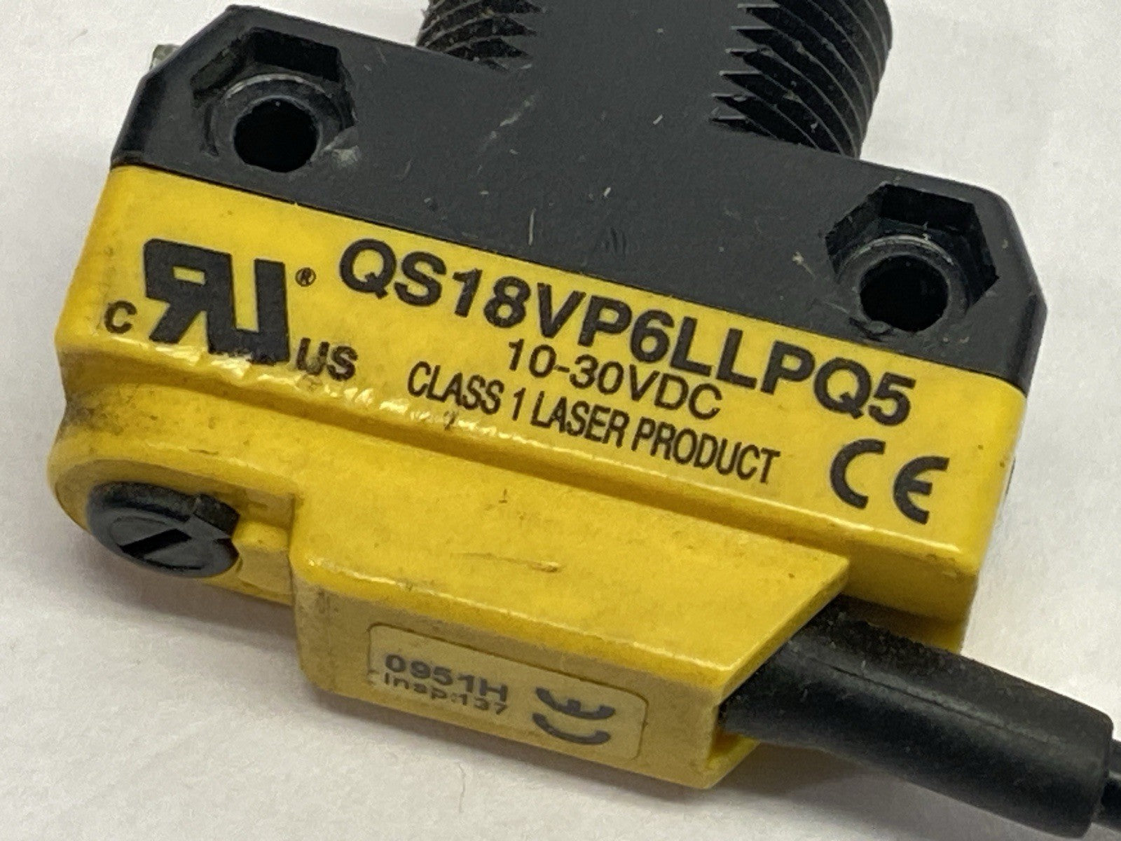 Banner QS18VP6LLPQ5 Laser Polarized Retro Photoelectric Sensor 10-30VDC 73244 - Maverick Industrial Sales