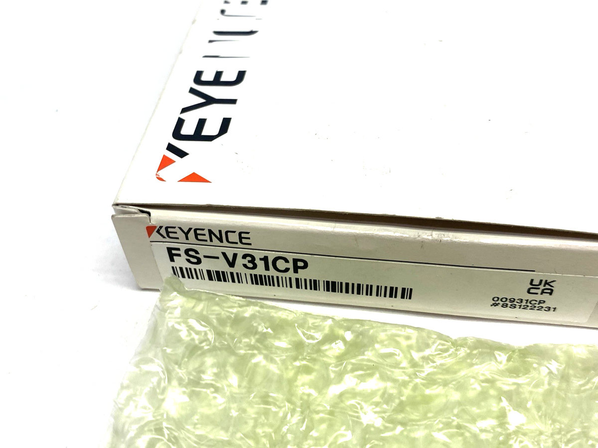FS-V31CP | Keyence Digital Fiber Optic Amplifier Main Unit, M8 Connector Type - New – Open box - Maverick Industrial Sales