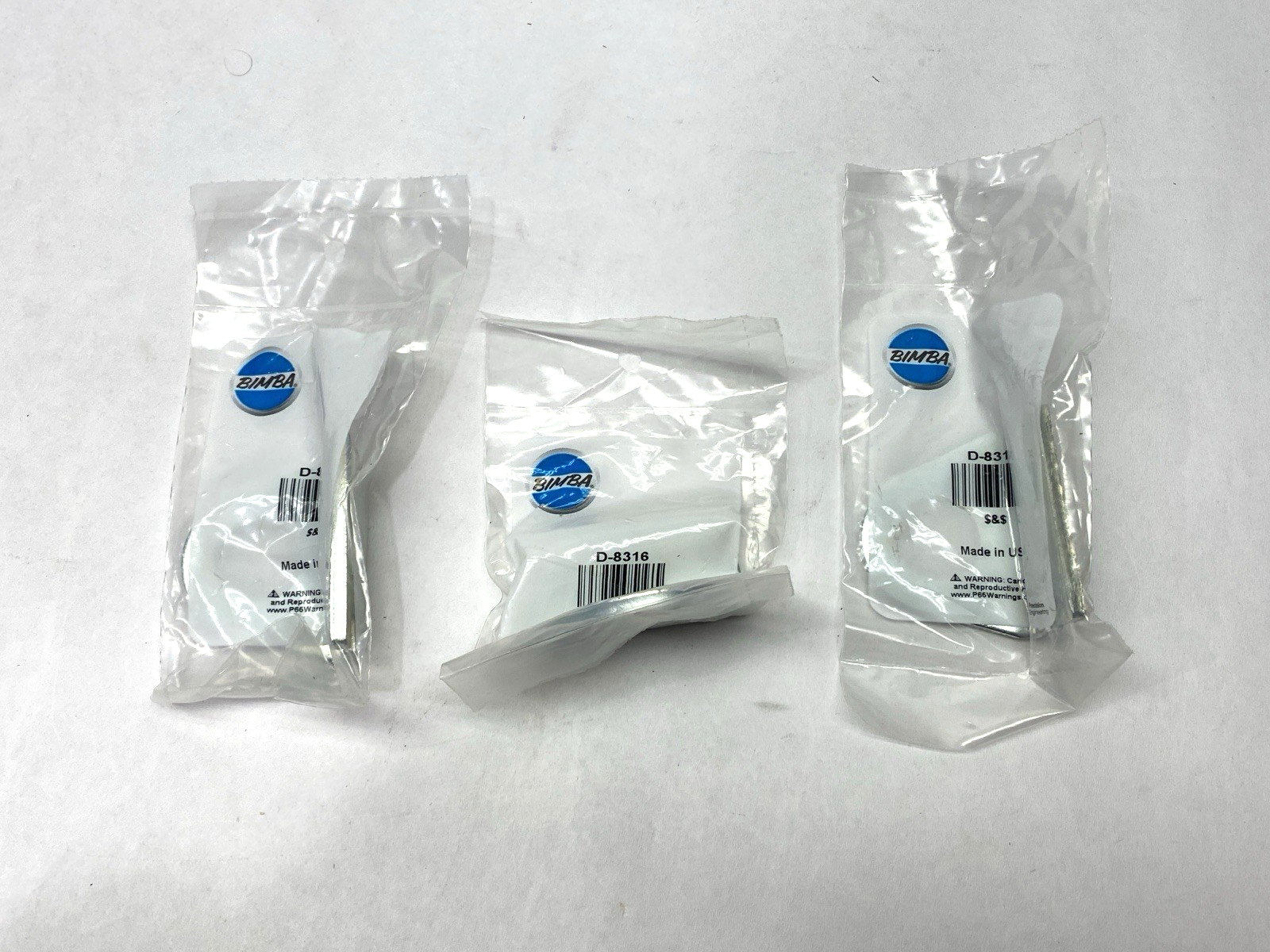 D-8316 | Bimba Mounting Bracket for 1-1/4" Bore LOT OF 3 - New - Maverick Industrial Sales