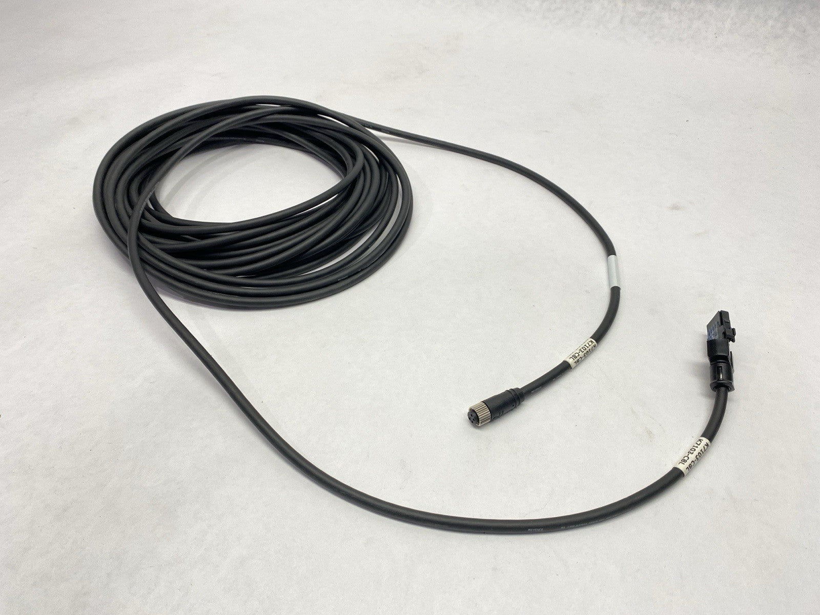 OP-87058 | Keyence Sensor Head Cable 10m - Used - Maverick Industrial Sales