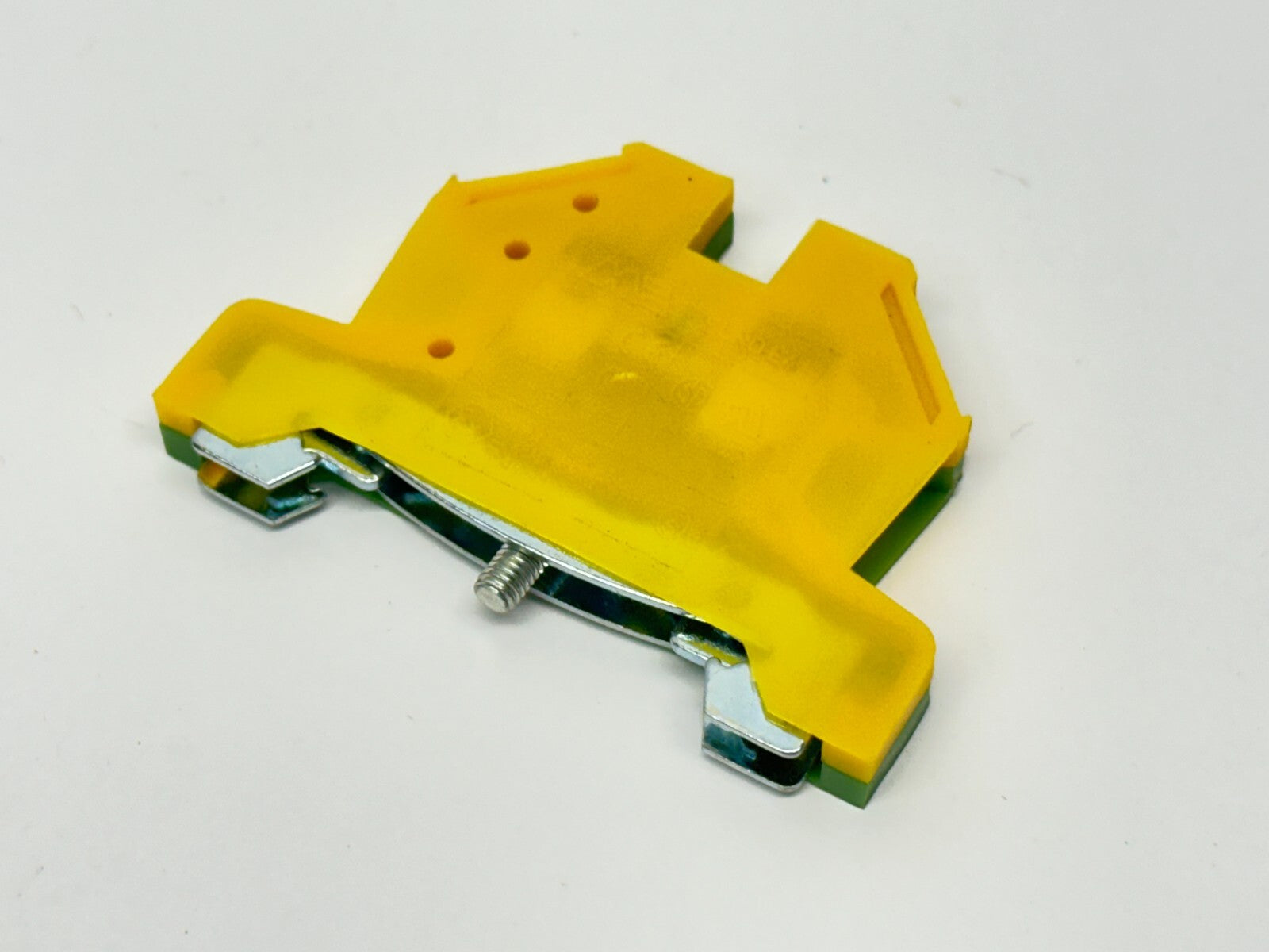 Morsettitalia EURO E4 Earth Terminal Block Green/Yellow 43454 LOT OF 10 - Maverick Industrial Sales