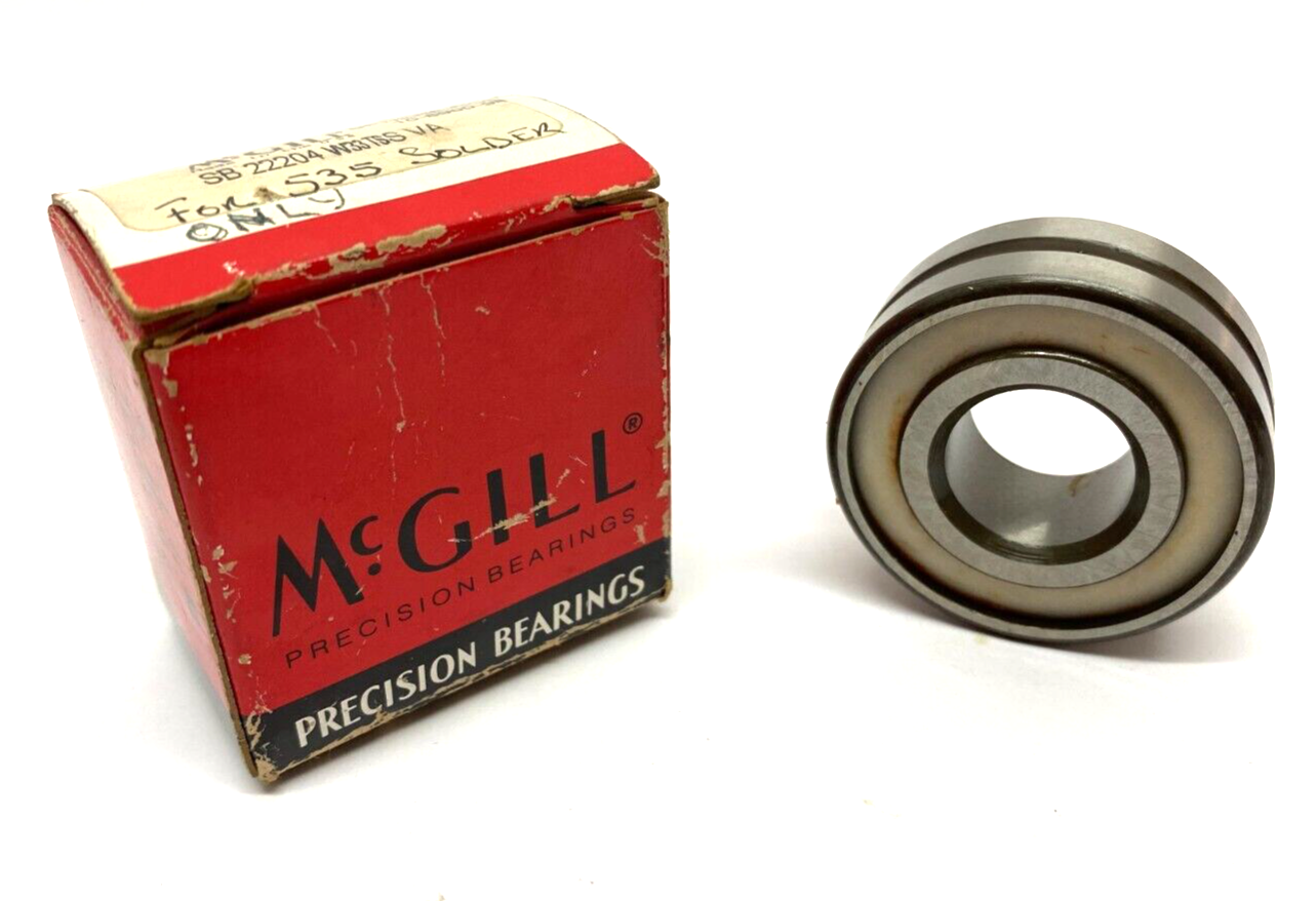 McGill SB 22204 W33TSS VA Spherical Roller Bearing SB22204W33TSSVA - Maverick Industrial Sales