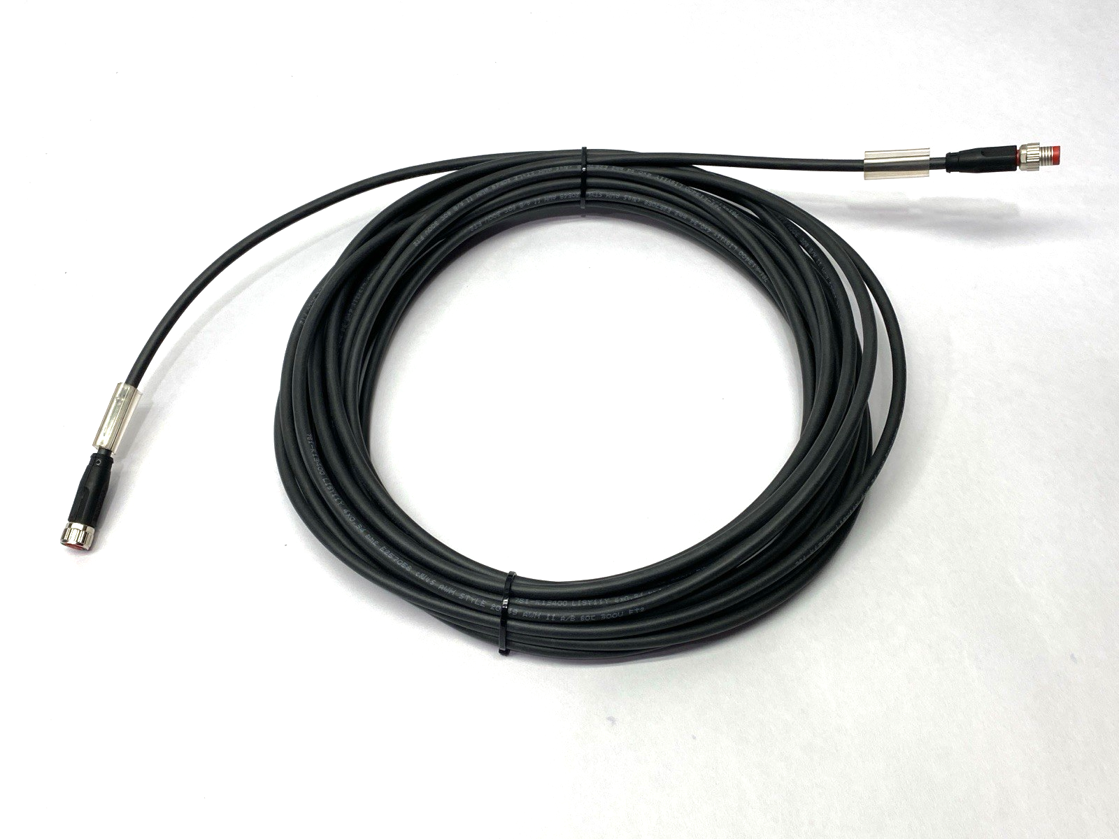 Beckhoff ZK2020-3132-0100 Double Ended Power Cable M8 4-Pin M to F 10m 036295 - Maverick Industrial Sales