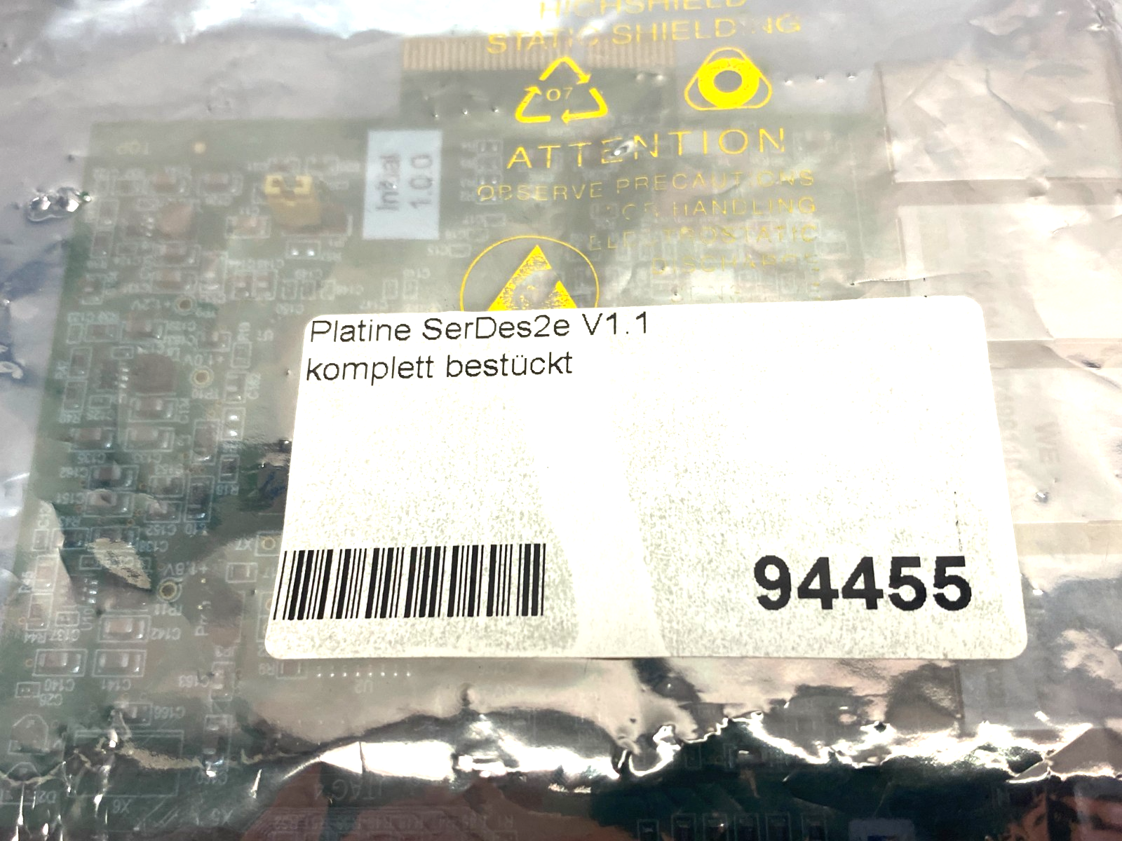 Hesse 94455 Control Unit PCI Card SerDes2e v1.1 - Maverick Industrial Sales
