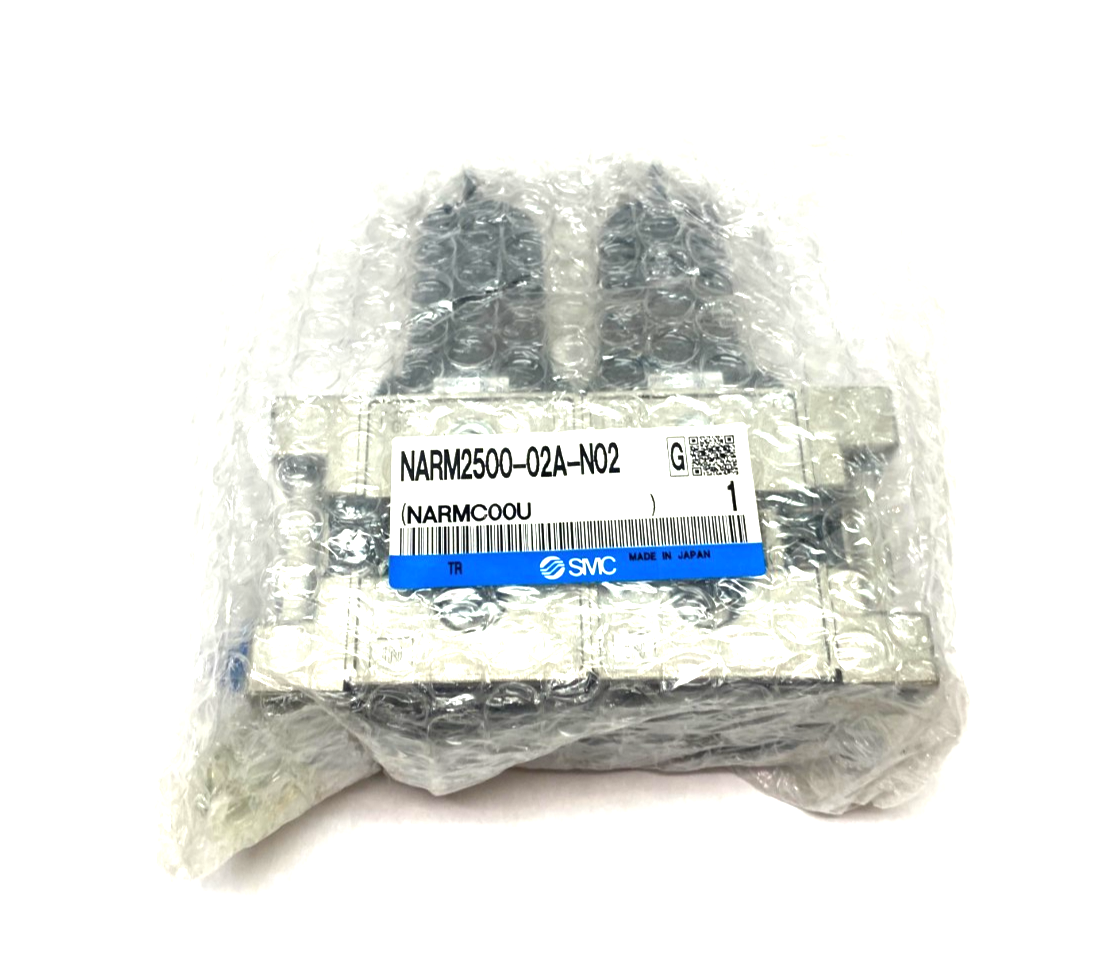 SMC NARM2500-02A-N02 Modular Dual-Regulator Manifold 1/4" NPT - Maverick Industrial Sales