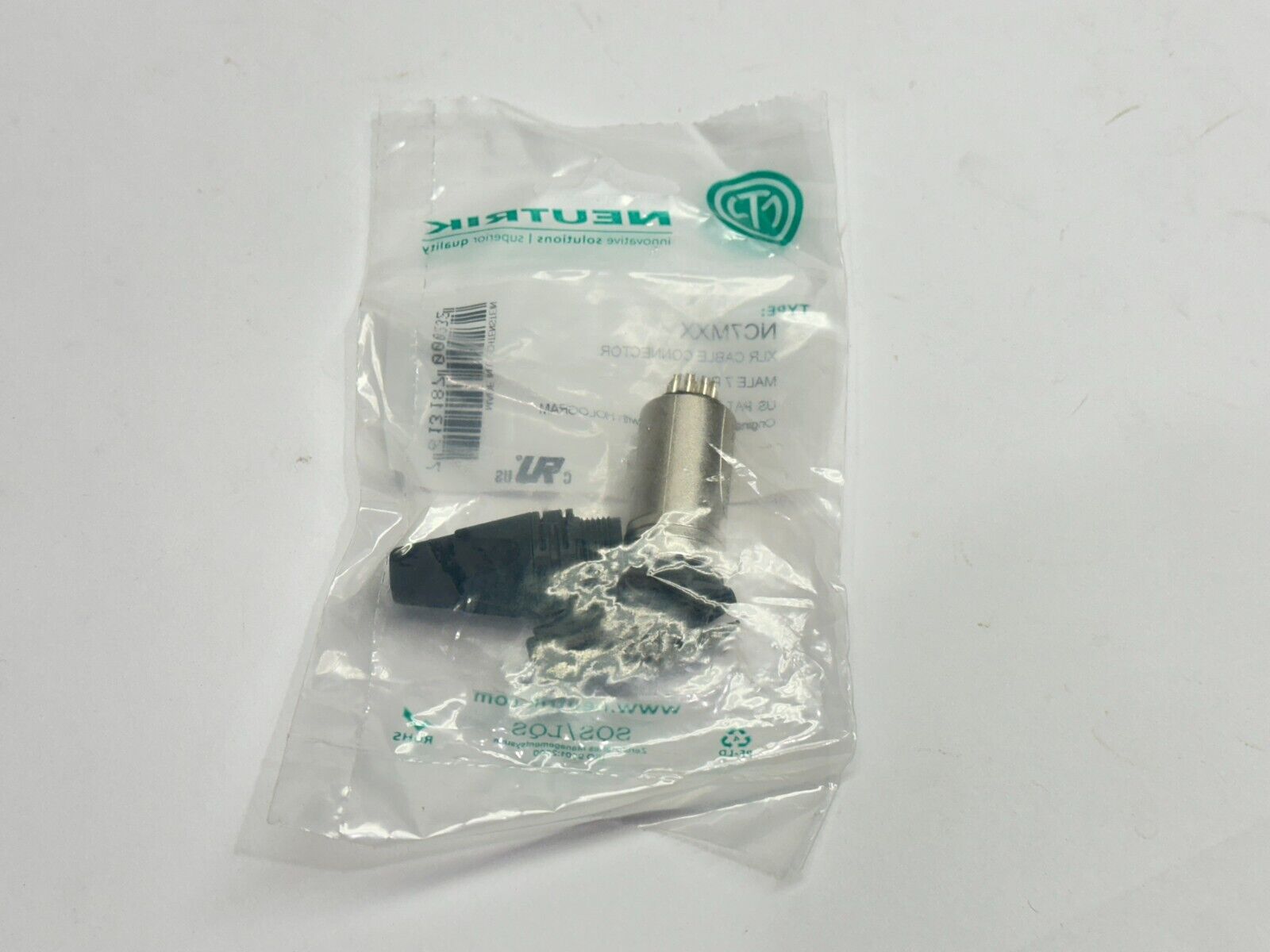 Neutrik NC7MXX XLR Cable Connector Male 7-Pole - Maverick Industrial Sales