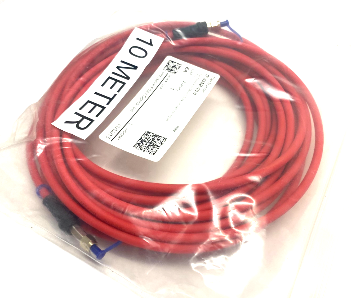 Industrial Fiber Optics IF 635B-10-0 Patchcord F/O SERCOS 84C01000S333 10.0m - Maverick Industrial Sales