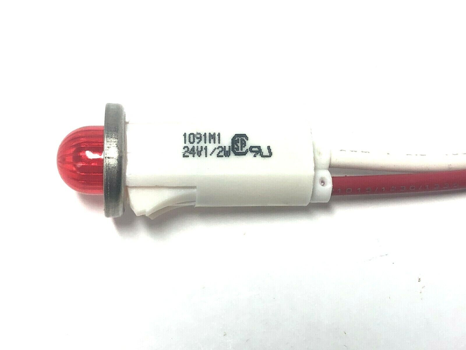 Wamco 1091M1 Panel Mount LED Pilot Indicator Light 24V 2W - Used - Maverick Industrial Sales