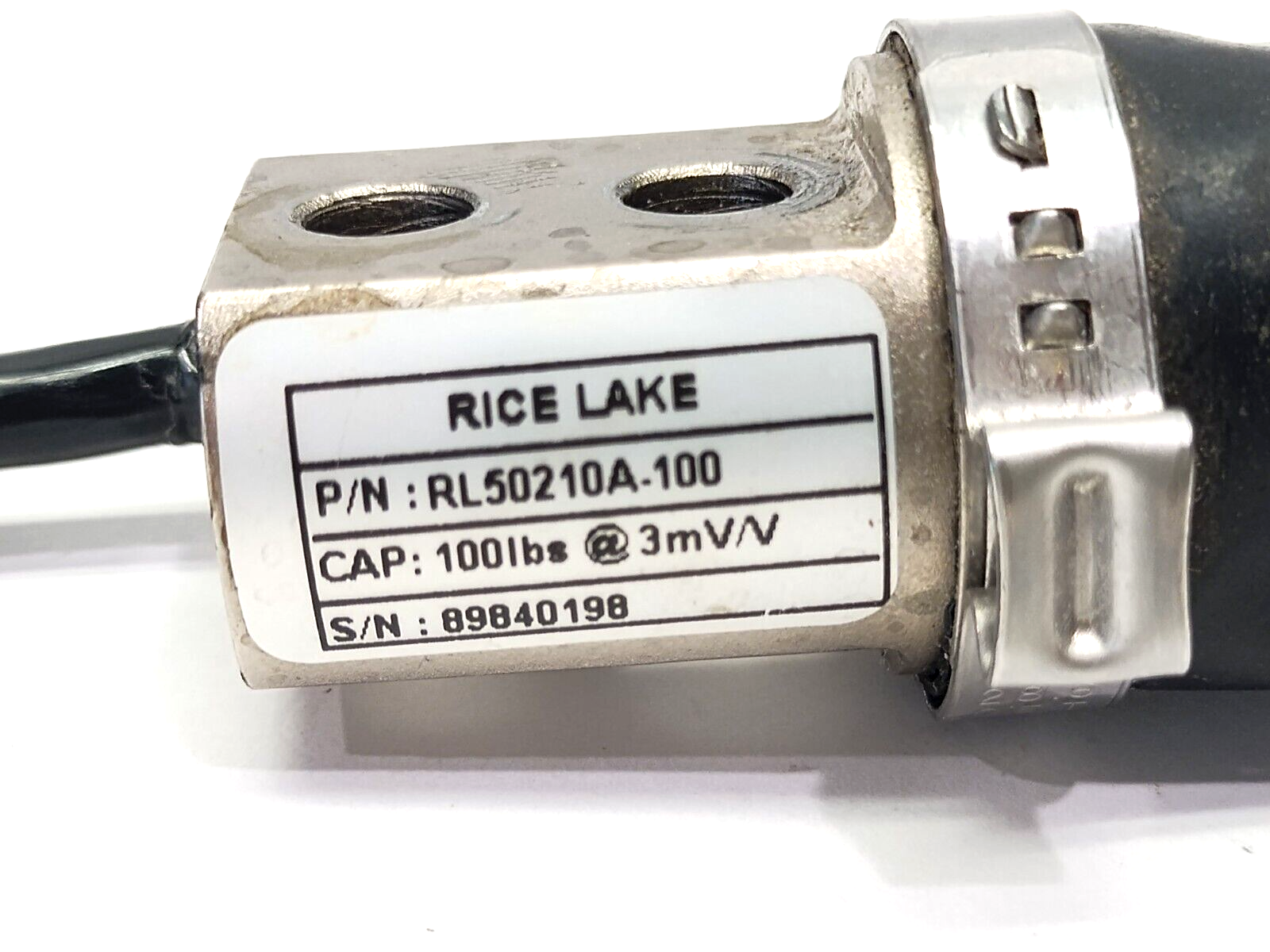 Rice Lake RL50210A-100 Single-Ended Beam Load Cell 100Lbs At 3mV/V - Maverick Industrial Sales