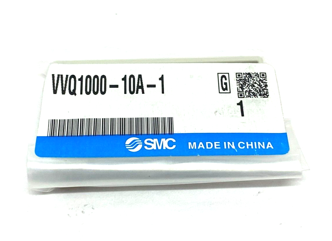 SMC VVQ1000-10A-1 Pneumatic Solenoid Blank Check Plate Valve - Maverick Industrial Sales