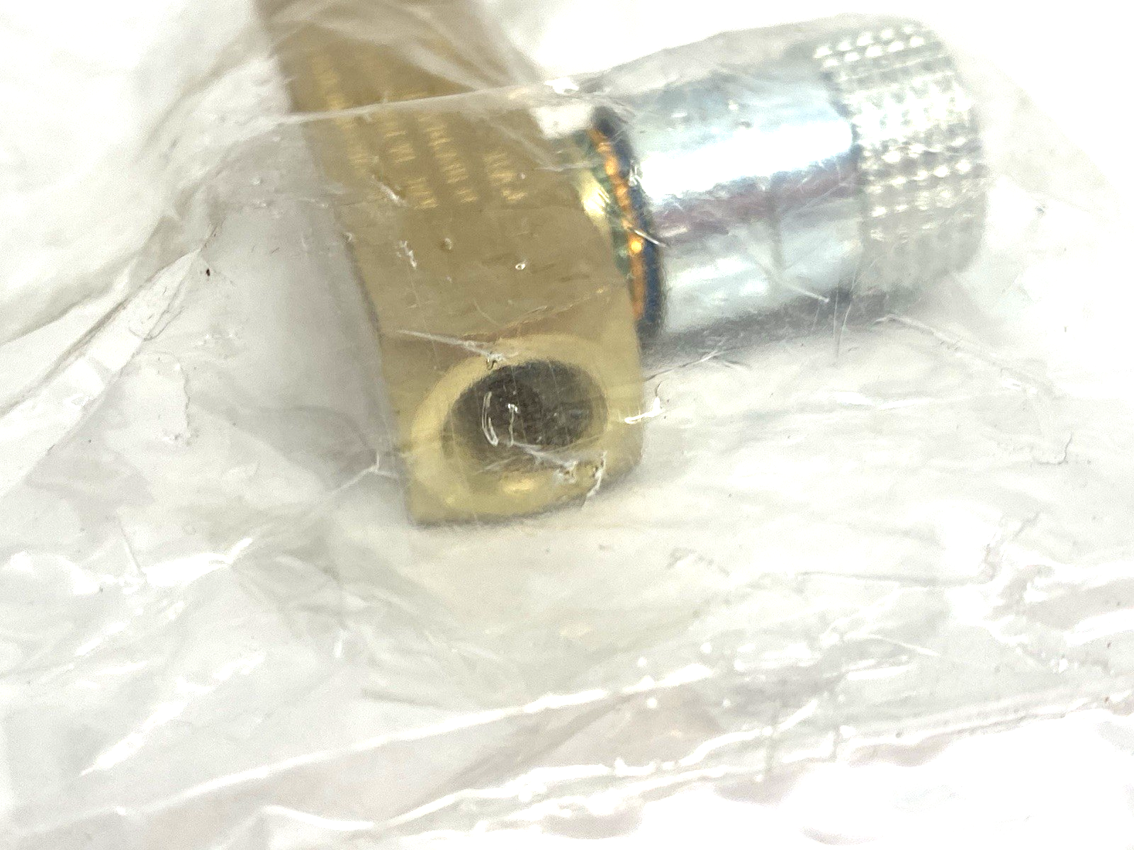 F200B | Parker Colorflow Inline Flow Control Valve, Brass Body, 1/8" Ports - New - Maverick Industrial Sales