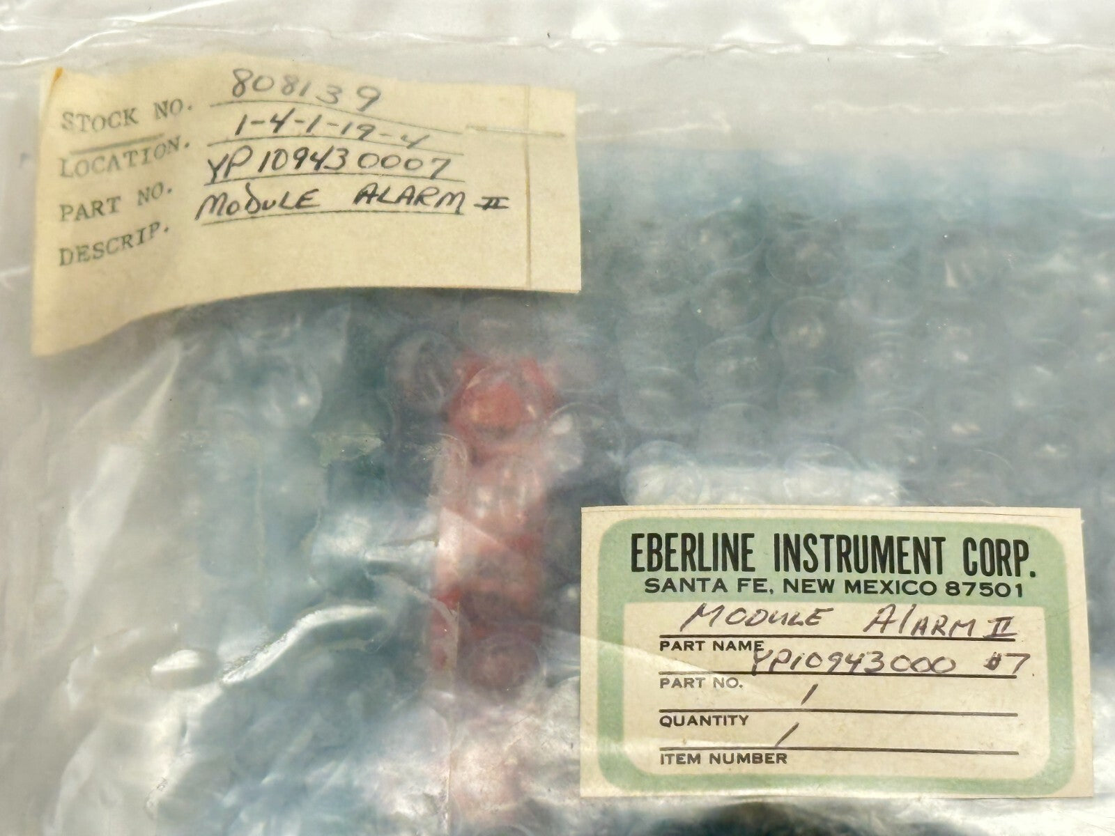 Eberline YP109430007 Alarm II Module #7 - Maverick Industrial Sales