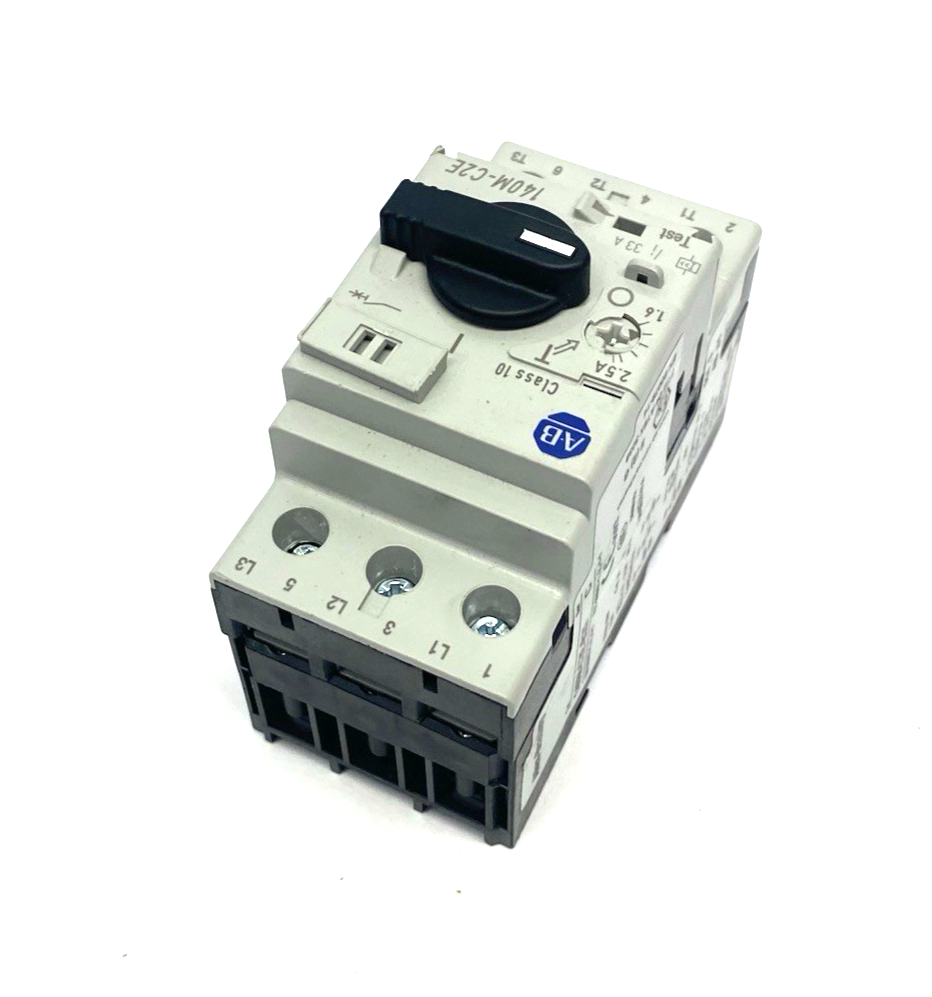 Allen Bradley 140M-C2E-B25 Ser. C Circuit Breaker, Motor Protection 1.6 to 2.5A - Maverick Industrial Sales
