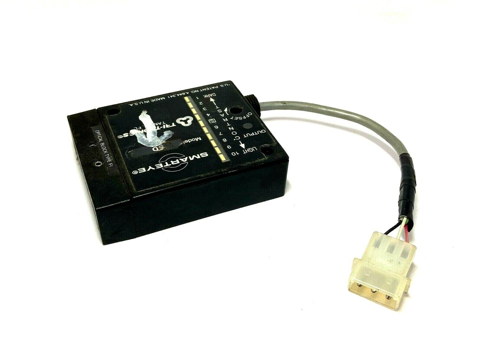 Tri-Tronics SDF1 Smarteye Glass Fiberoptic Amplifier, Infrared LED, NPN - Maverick Industrial Sales