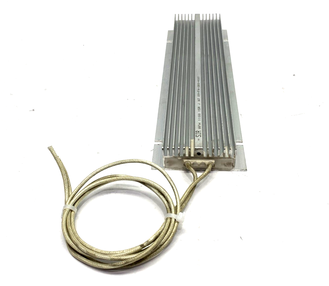 A9-F4-080-4001,RFH 1100 15R J 0637,RFH 1100 15R J | SIR RFH 1100 15R J 0637 Resistor A9-F4-080-4001 - Used - Maverick Industrial Sales