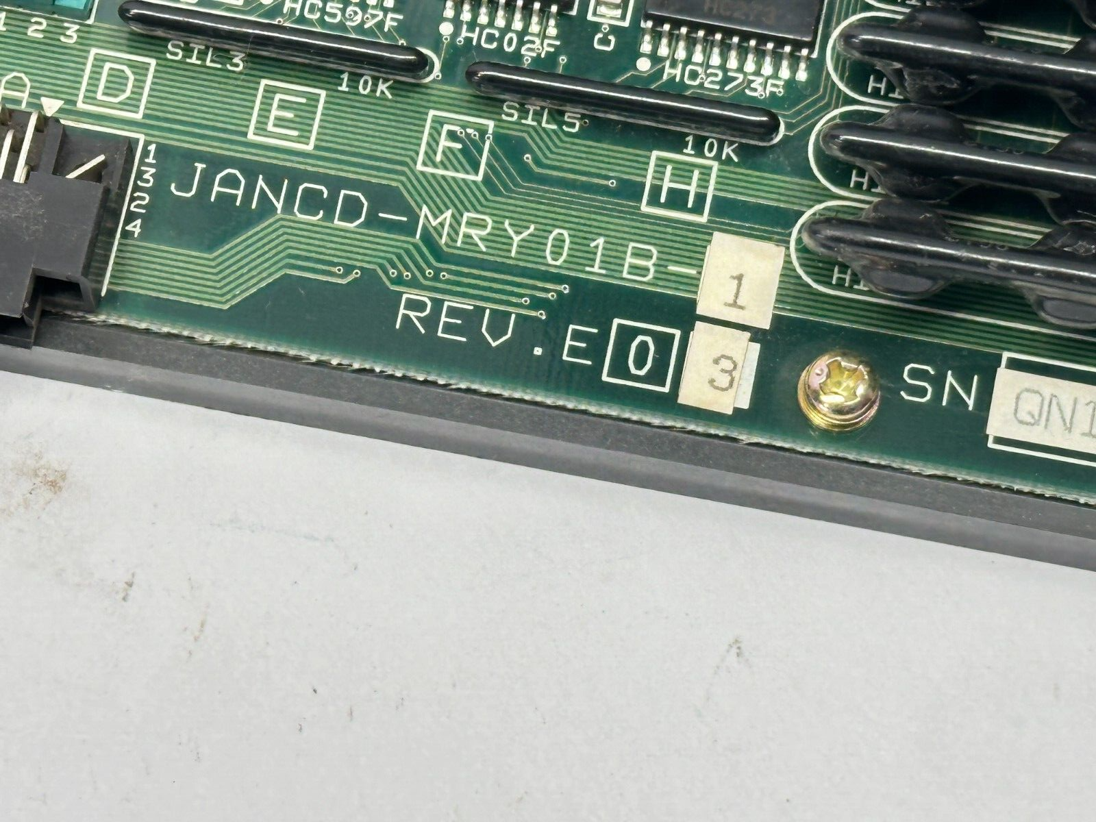 Yaskawa JANCD-MRY01B-1 Rev E03 Motion Control Circuit Board DF9200676-D0N - Maverick Industrial Sales