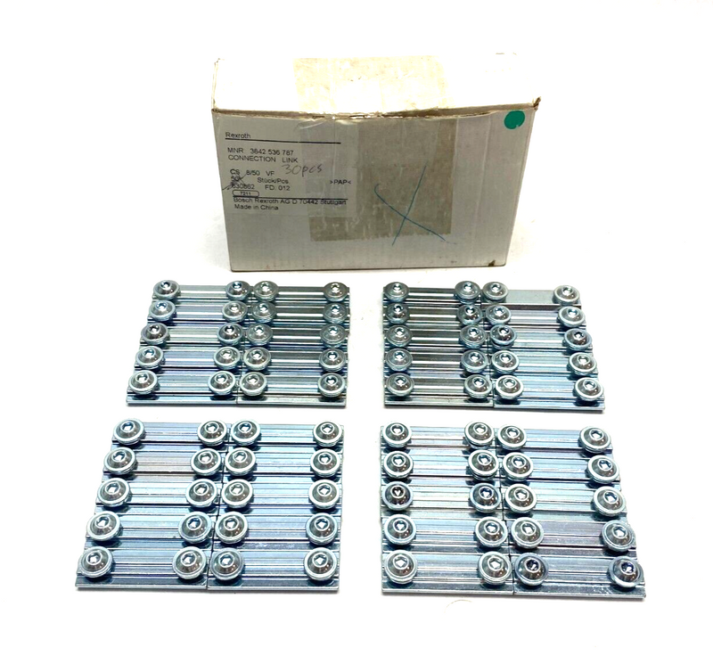 Bosch Rexroth 3842536787 Connection Link 8/50 VF BOX OF 40 - Maverick Industrial Sales