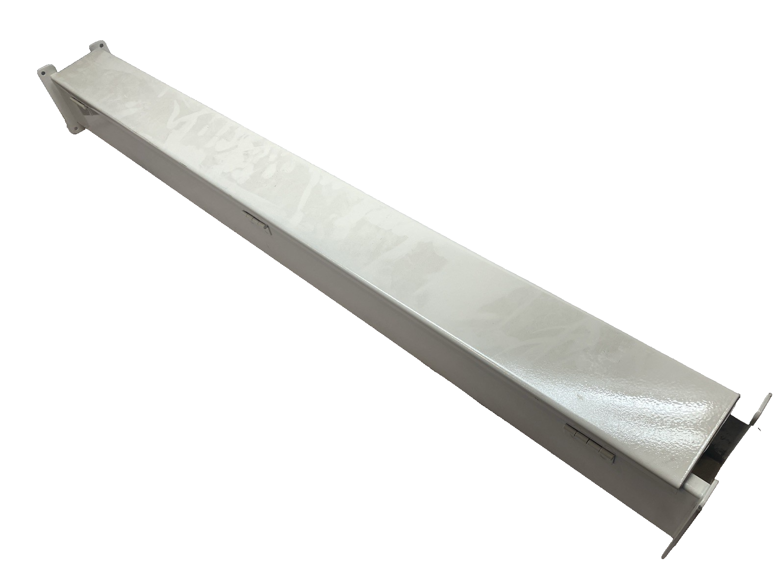 F44L48 | HOFFMAN nVent Wireway 4"x4"x48" Type 12 Lay-In Hinged Cover - Used - Maverick Industrial Sales