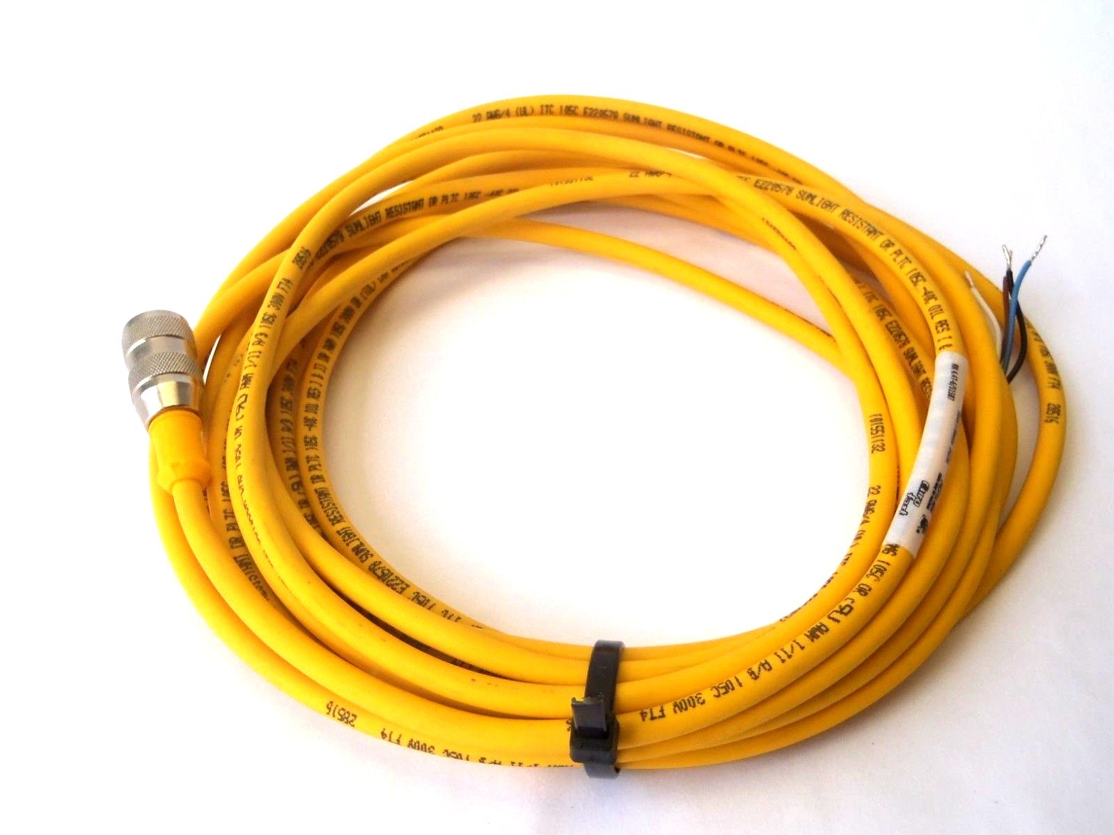 Turck RK 4.4T-6/S1587 20' Eurofast Molded Cordset PLC M12 U-02030 - Maverick Industrial Sales