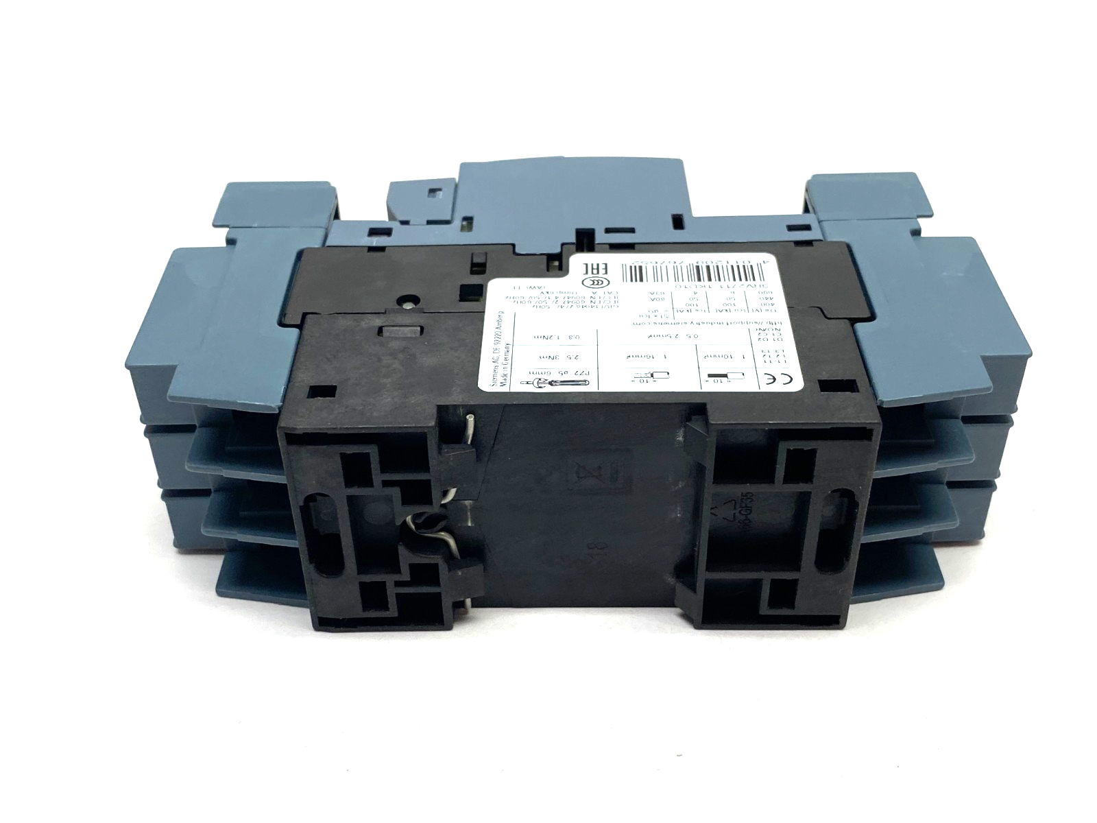 Siemens 3RV2711-1KD10 SIRIUS Motor Protector Circuit Breaker Frame Size S00 - Maverick Industrial Sales