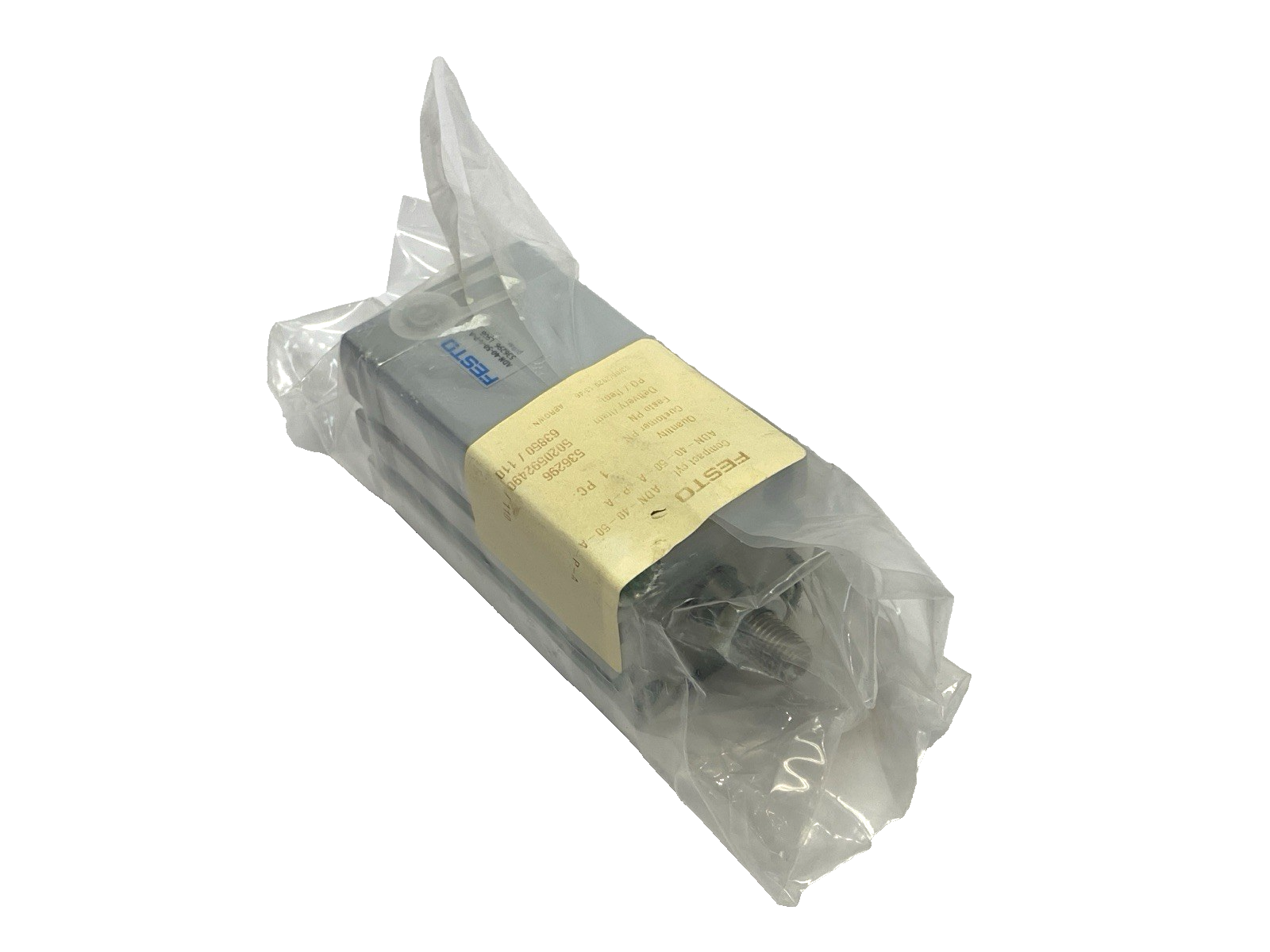 Festo ADN-40-50-A-P-A Compact Pneumatic Cylinder 40mm Bore 50mm Stroke 536296 - Maverick Industrial Sales
