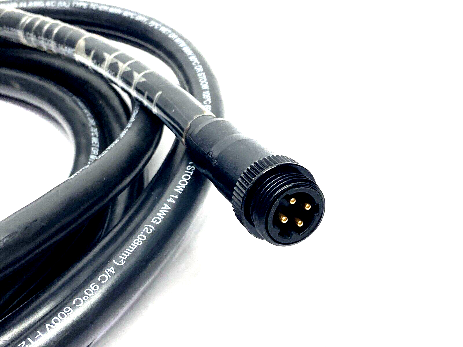 Brad 114130A56M060 BradPower 4-Pin Male To Female Cordset 6m - Maverick Industrial Sales
