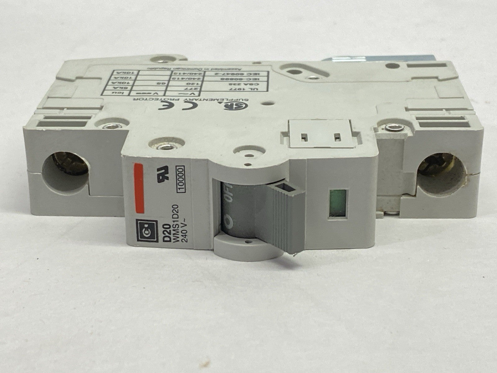 Cutler Hammer WMS1D20 Circuit Breaker 1-Pole 20A 277V - Maverick Industrial Sales