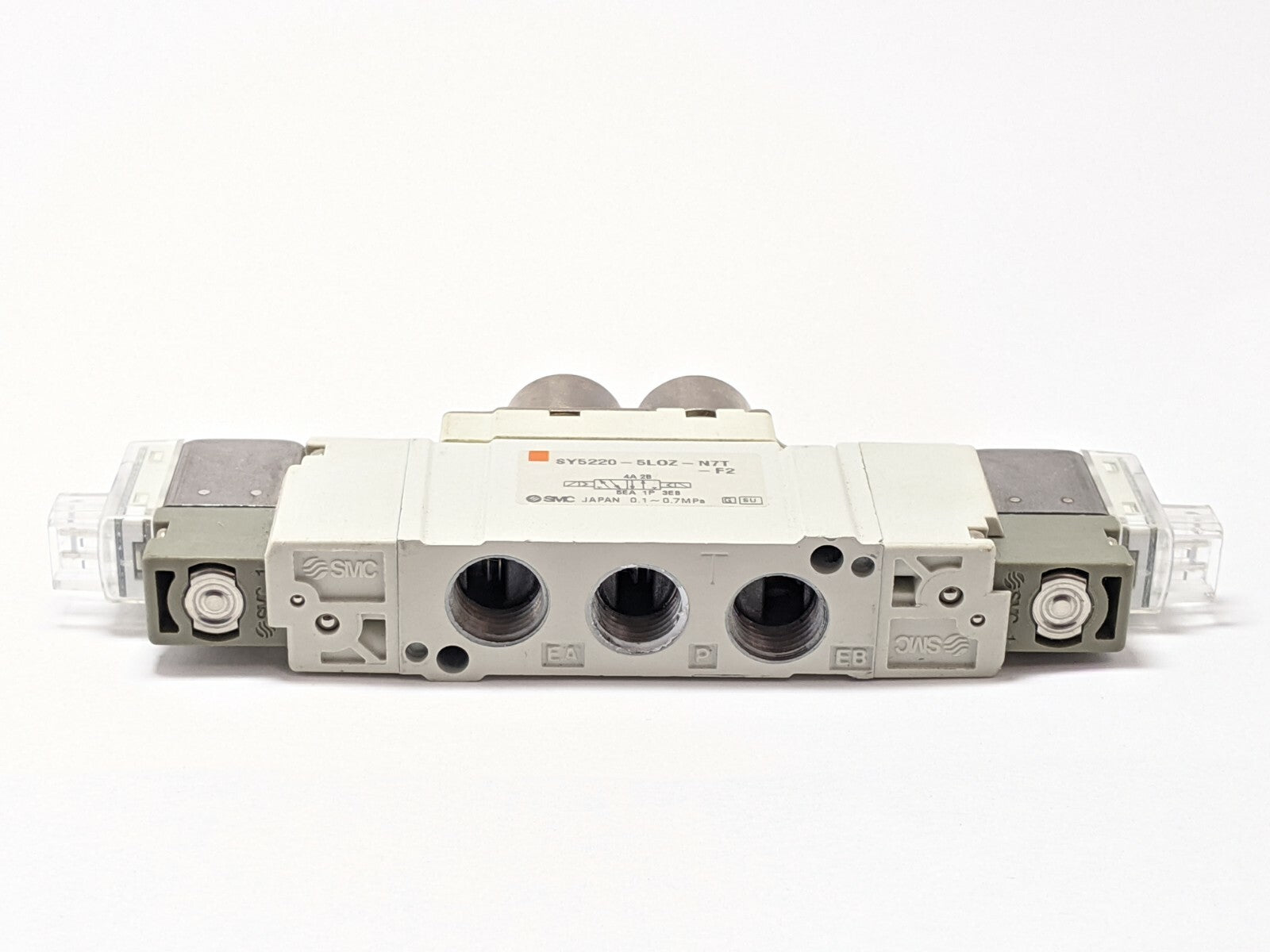 SMC SY5220-5LOZ-N7T-F2 Double Solenoid Valve 5 Port - Maverick Industrial Sales