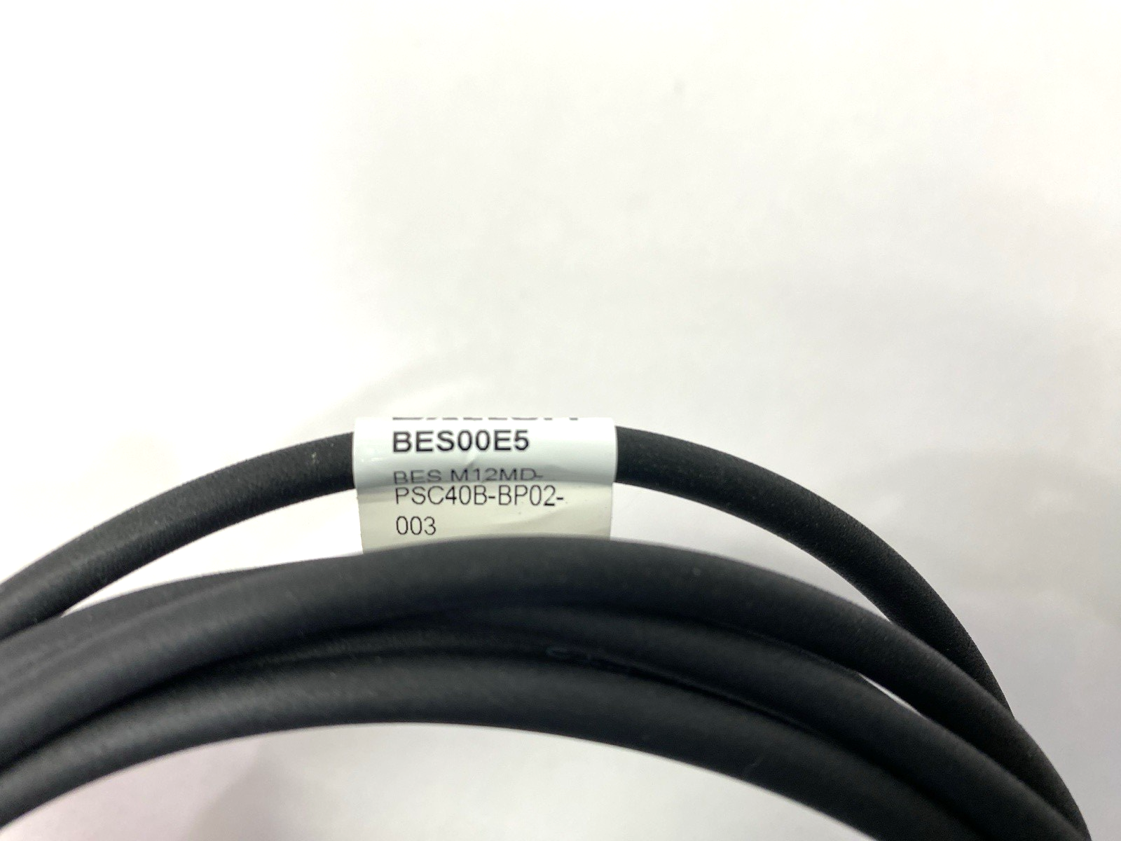 Balluff BESM12MD-PSC40B-BP02-003 Inductive Sensor M12 BES00E5 CUT TO 5' - Maverick Industrial Sales