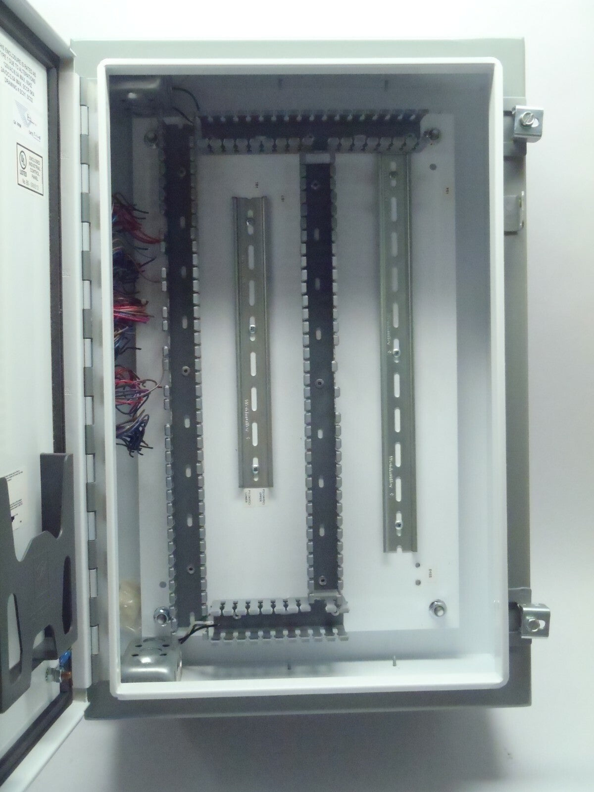 Hoffman A241606LP/SPL Industrial Control Panel Enclosure 24"x16"x6" w/ Window - Maverick Industrial Sales