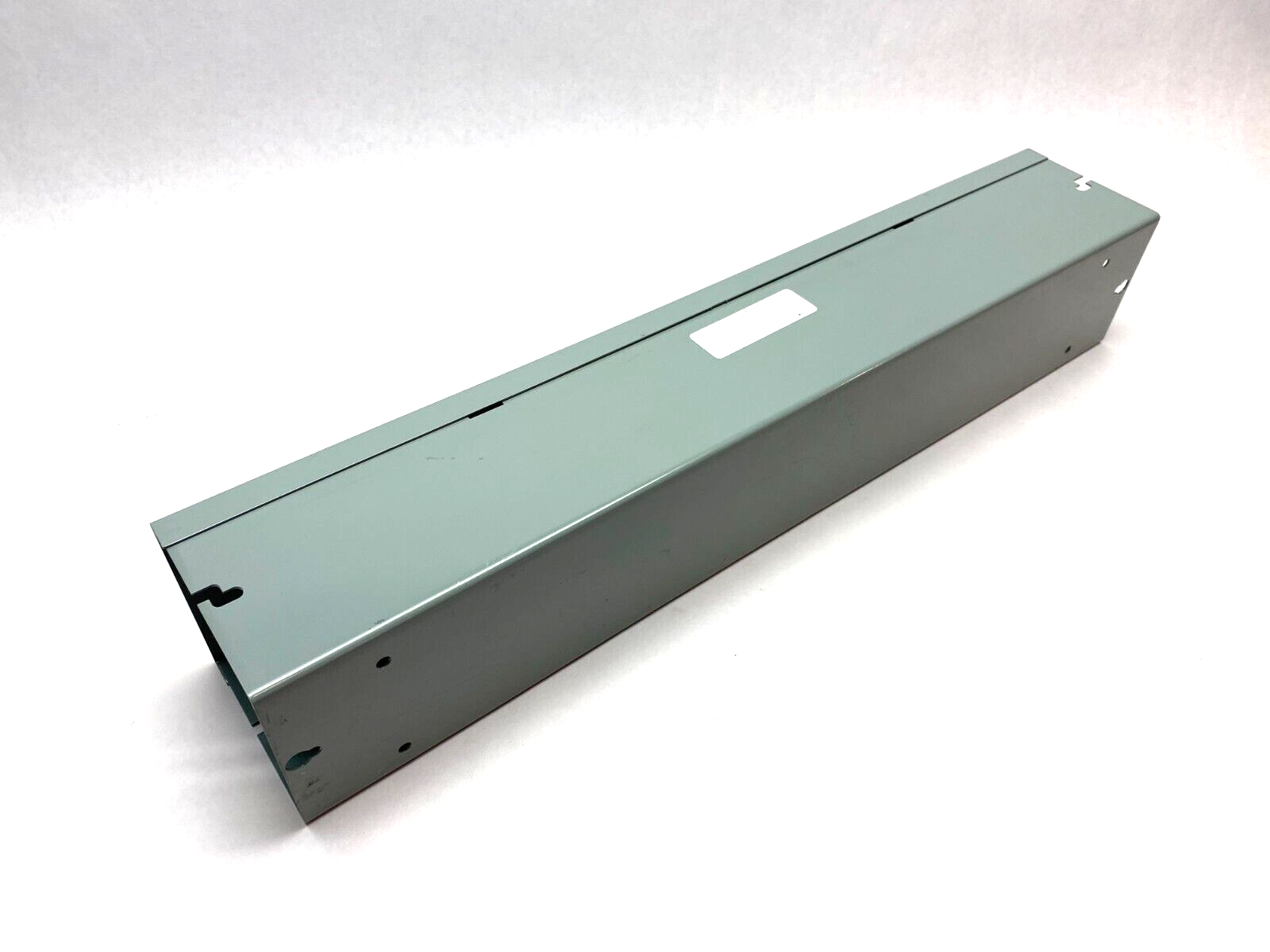 Cooper B-Line 4424HSNK Straight Lay-In Wireway Section 4" x 4" x 24" Gray - Maverick Industrial Sales