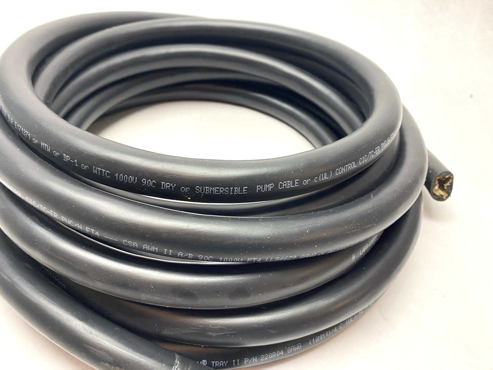 LAPP 220804 Cable OLFLEX TRAY II 4G10 8/4C 18.0 FT 4C 8 AWG Black - Maverick Industrial Sales