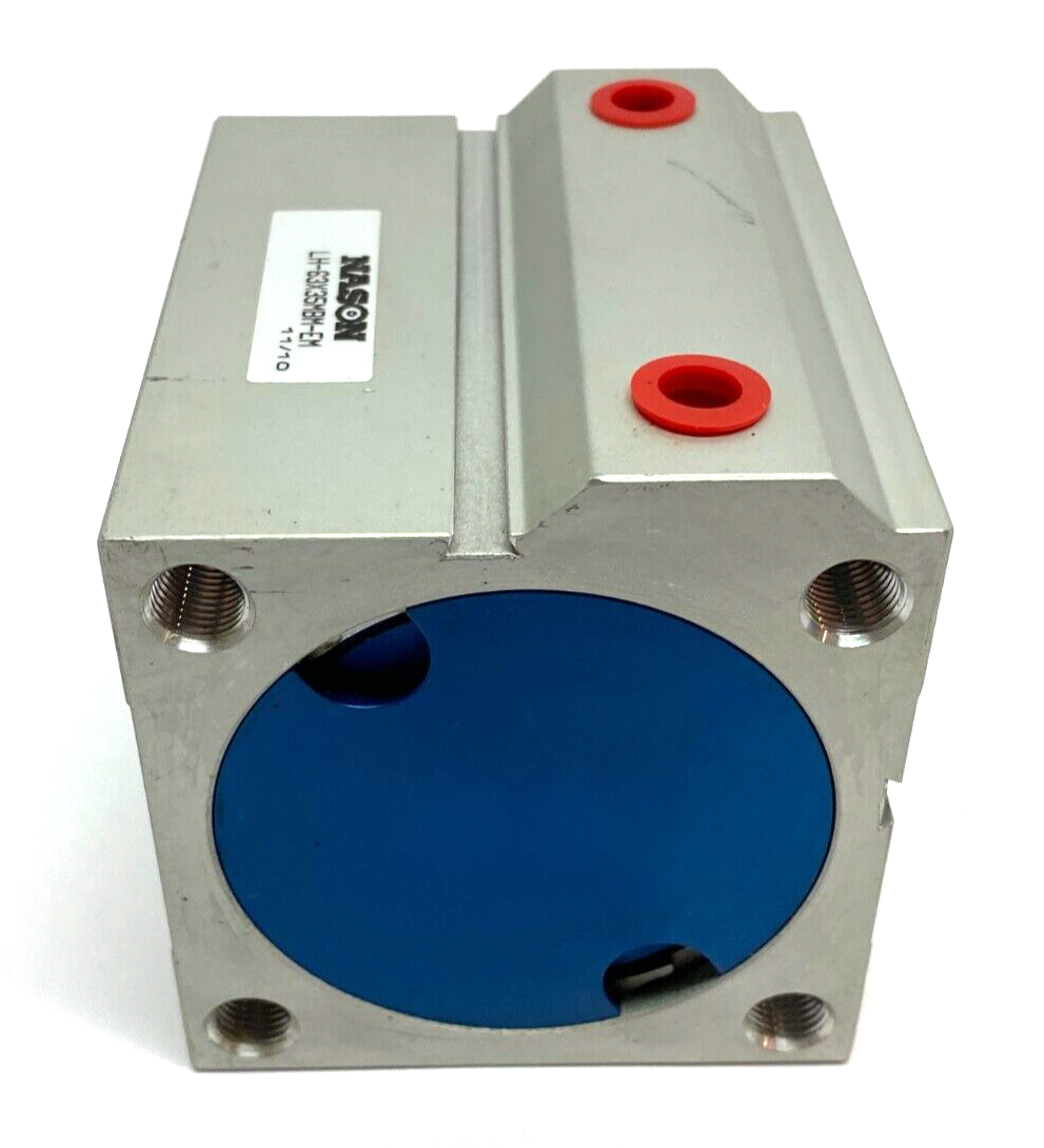 Nason LH-63X35MBM-EM Compact Pneumatic Air Cylinder 63mm Bore 35mm Stroke - Maverick Industrial Sales