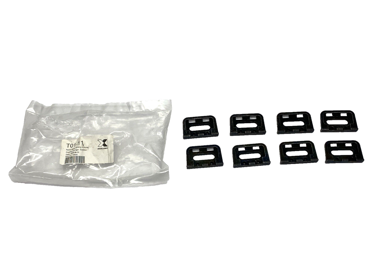 Axelent T01-11 Panel Upper Locking Bracket, Zinc, Not Blocked LOT OF 8 - Maverick Industrial Sales
