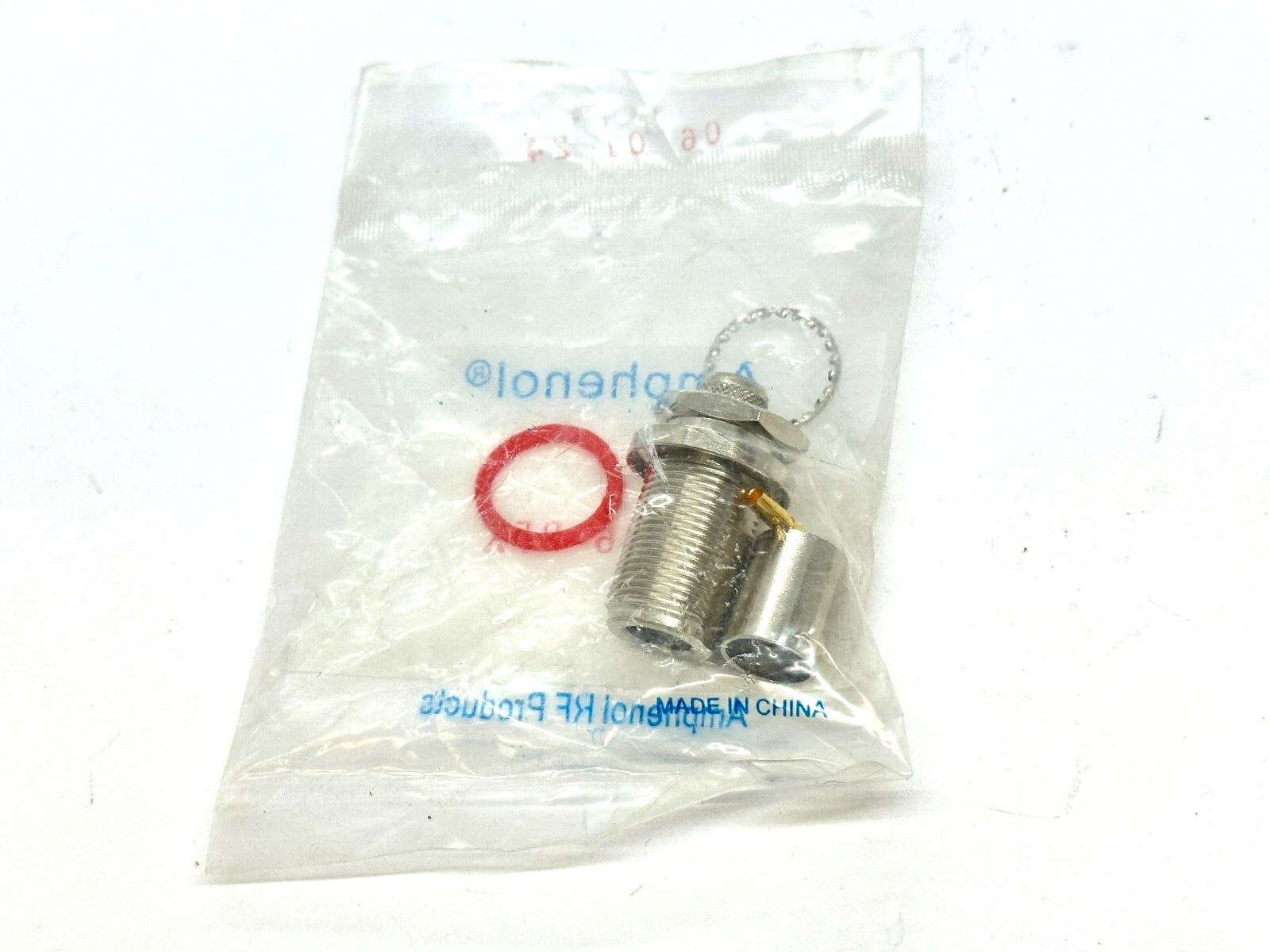 Amphenol RF 082-346-RFX N-Type Straight Crimp Jack RG-8 RG-213 RG-225 50 Ohm - Maverick Industrial Sales