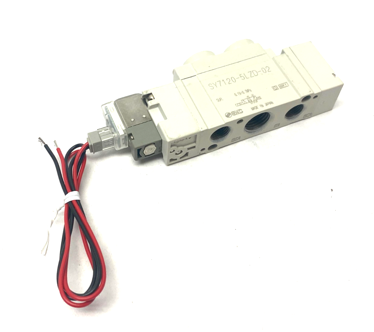 SMC 7120-5LZD-02 Solenoid Valve, 5-Port - Maverick Industrial Sales