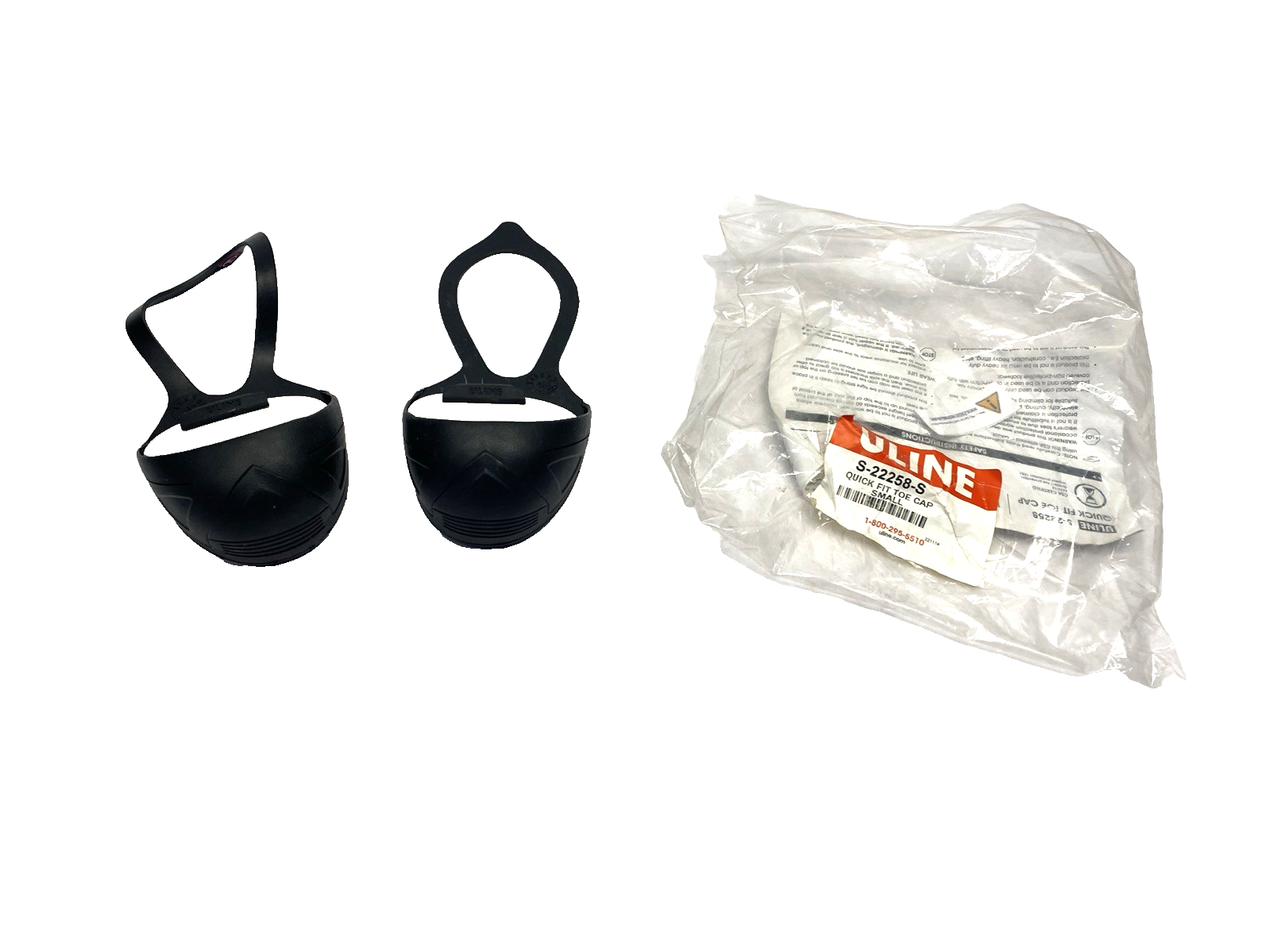 ULINE S-22258-S Quick Fit Protective/Steel Toe Cap, Small - Maverick Industrial Sales