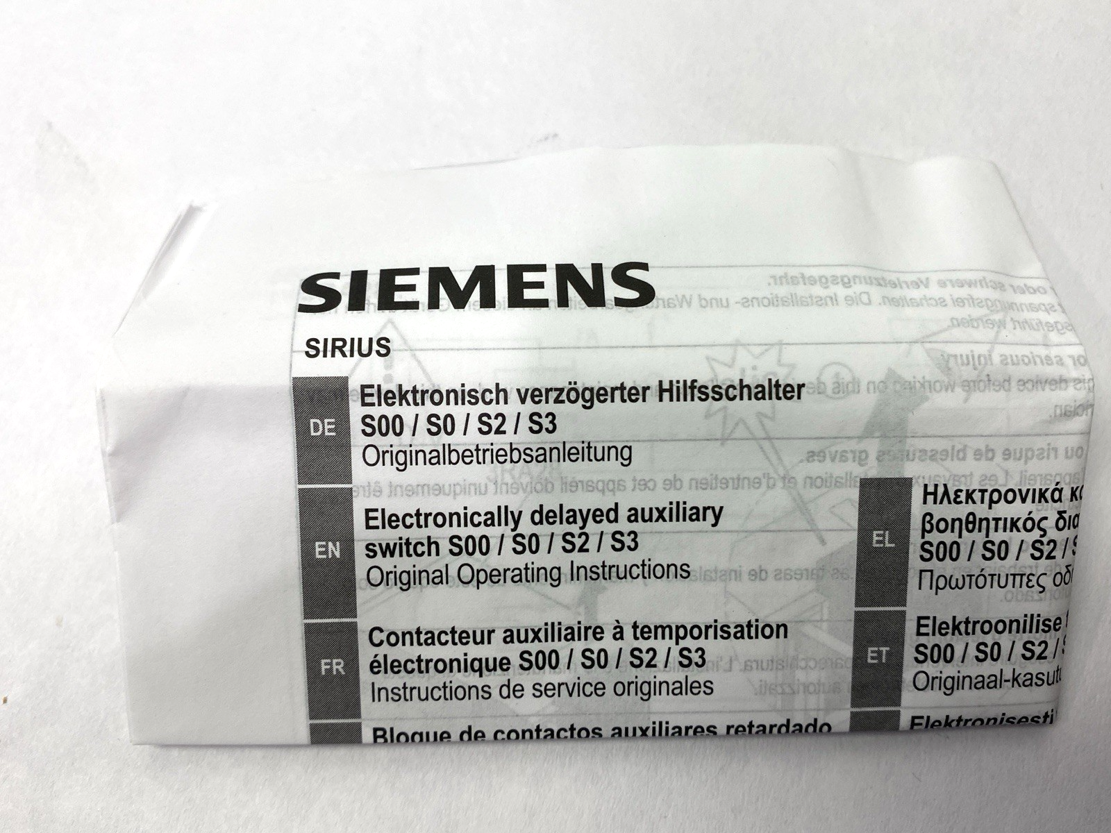 Siemens 3RA2813-1FW10 Solid State Time-Delayed Auxiliary Switch 24-240V AC/DC - Maverick Industrial Sales