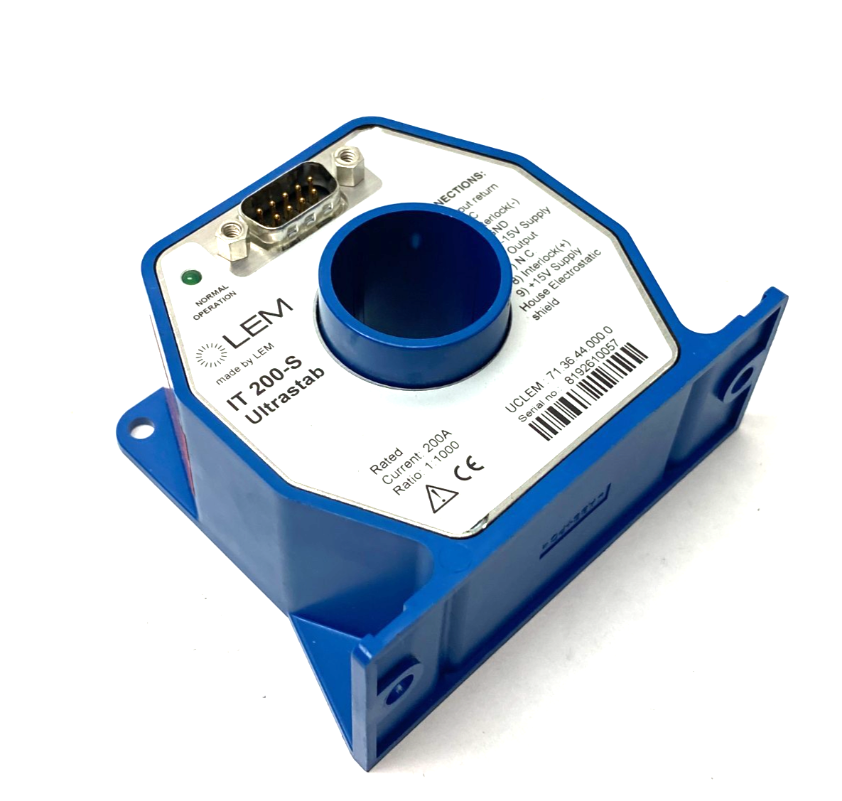 LEM IT 200-S UltraStab High Accuracy Current Transducer for 200 ARMS - Maverick Industrial Sales